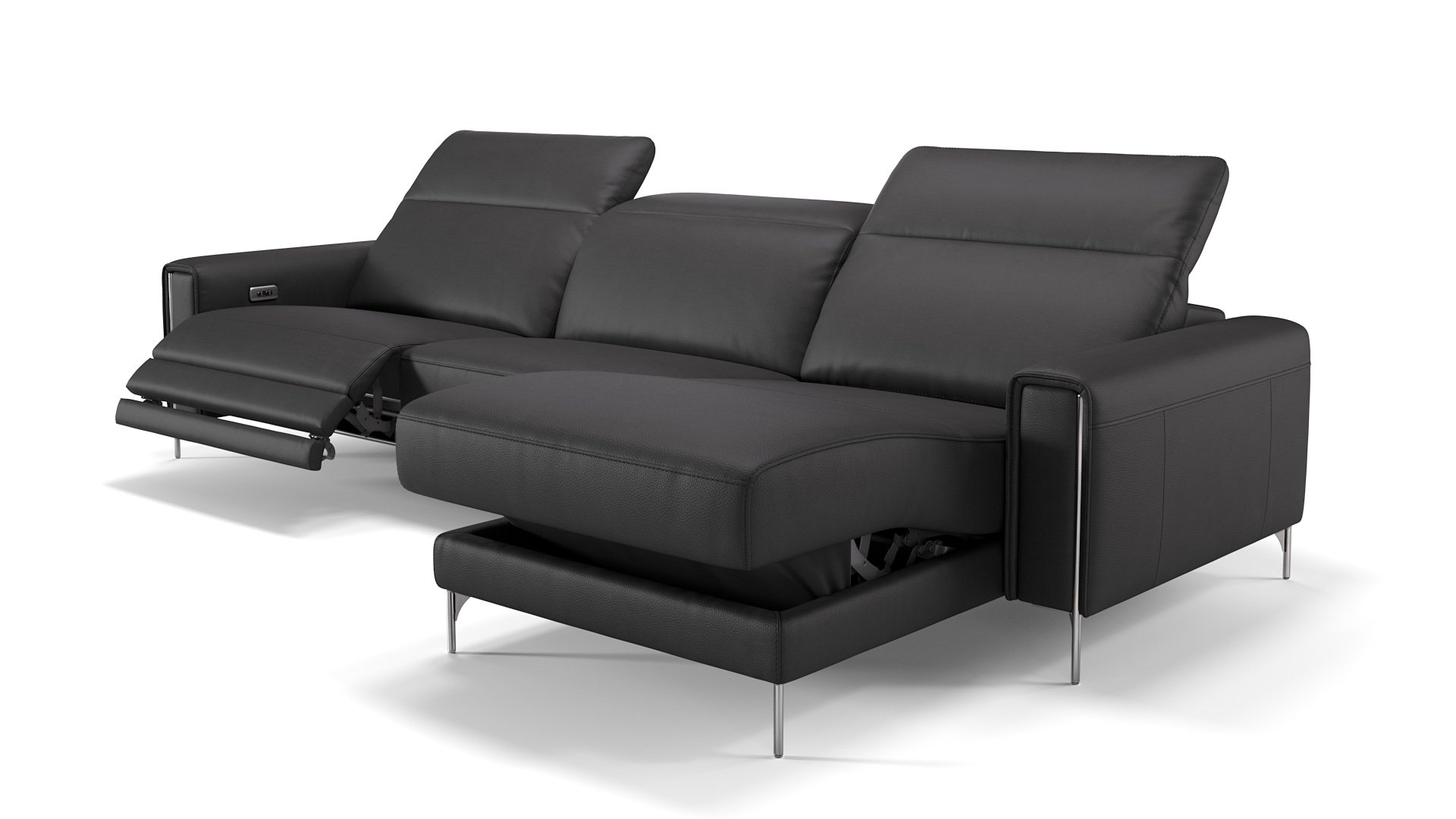 Leder Ecksofa BELLAGIO