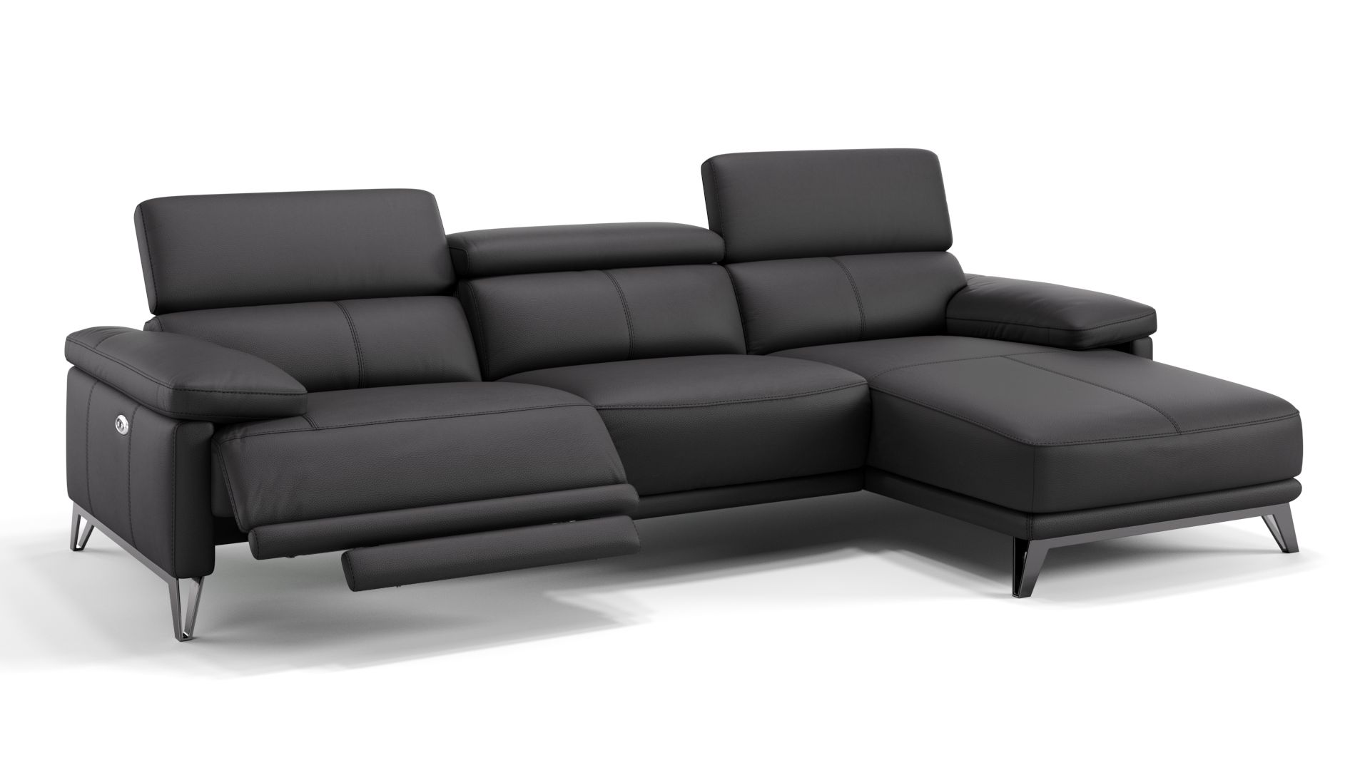 Leder Ecksofa CELANO