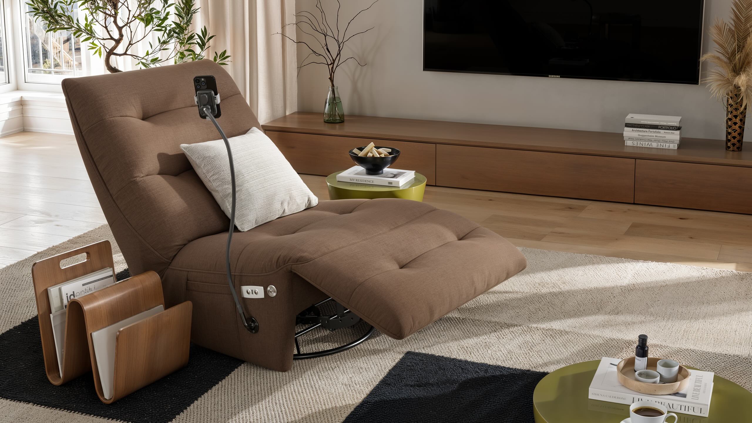 Stoff Sessel BONO