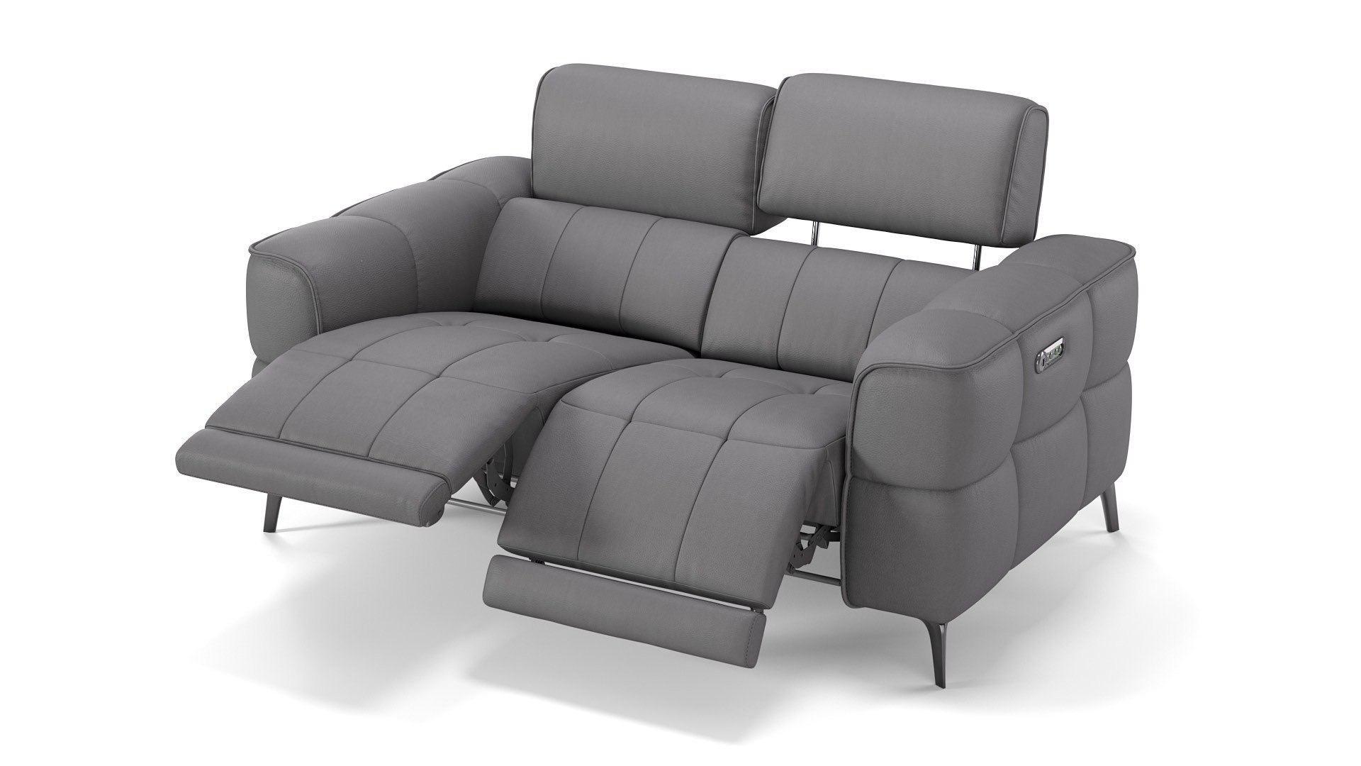 Leder 2-Sitzer Sofa MEZZANO