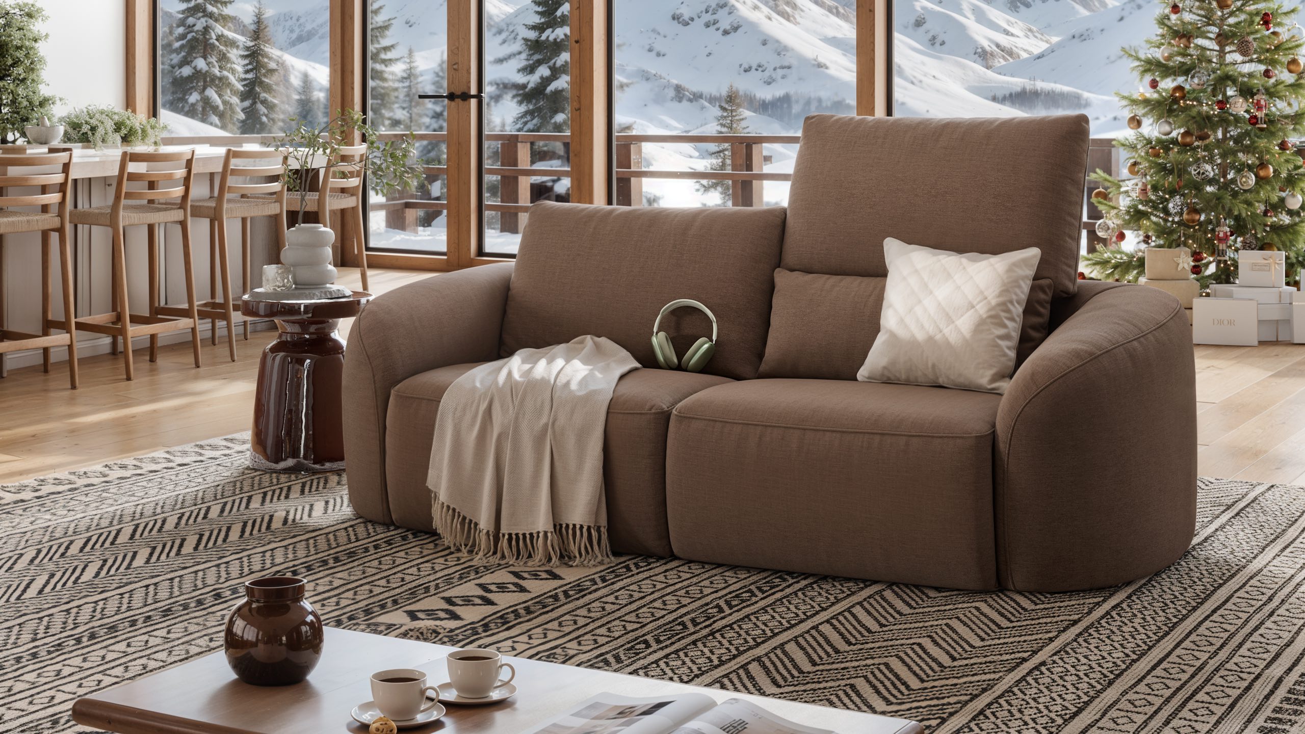 Stoff 2-Sitzer ST. MORITZ