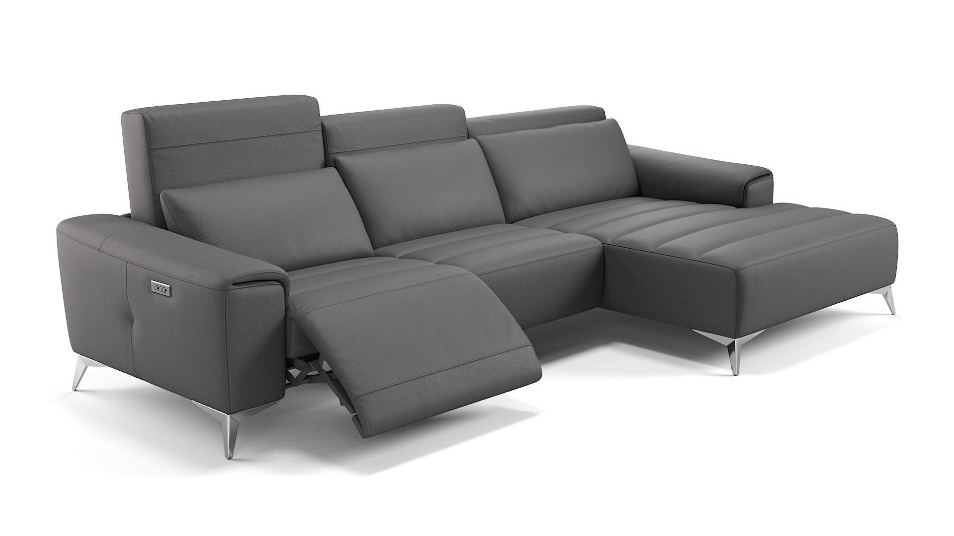 Leder Ecksofa BELLA