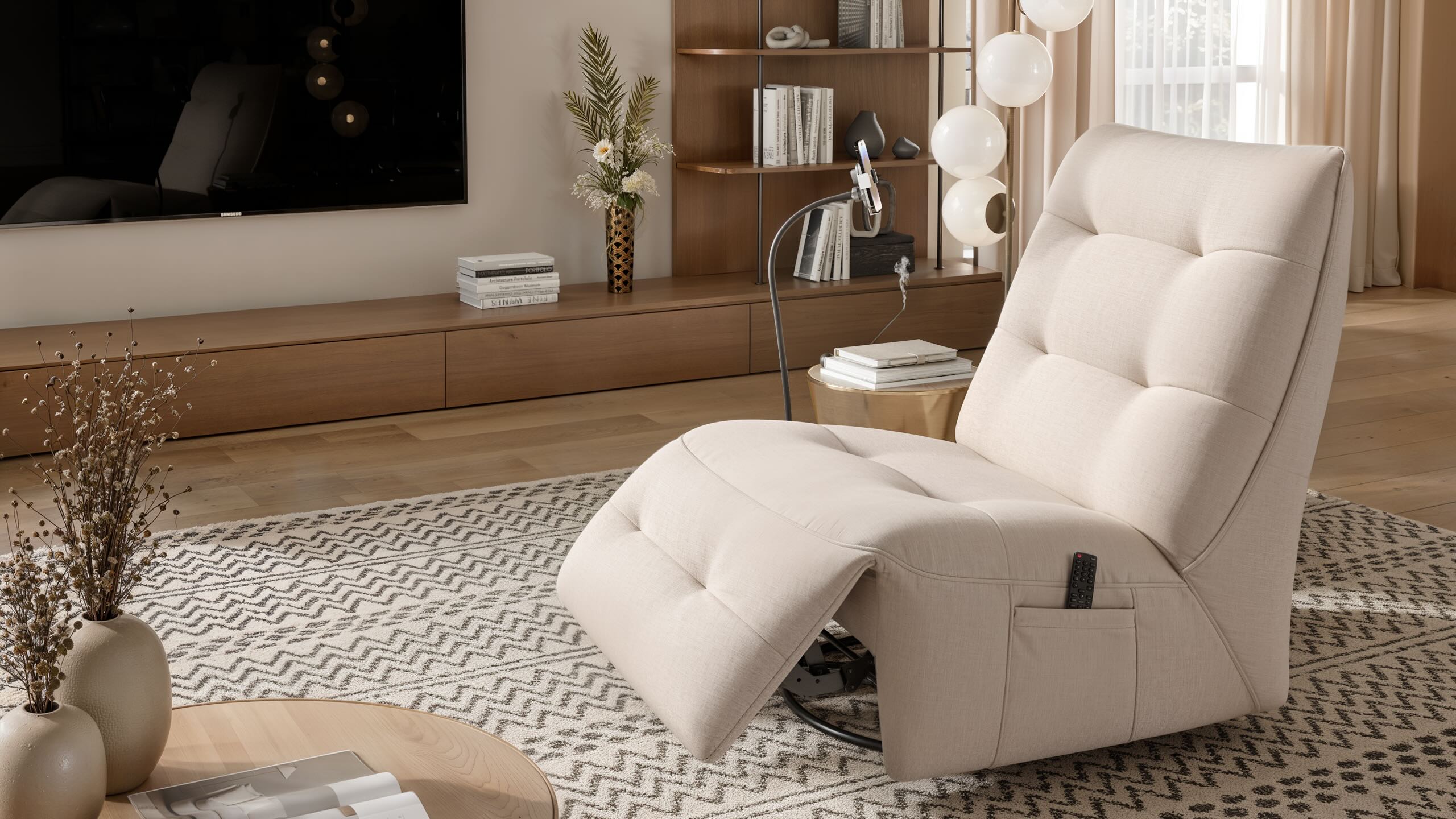 Stoff Sessel BONO
