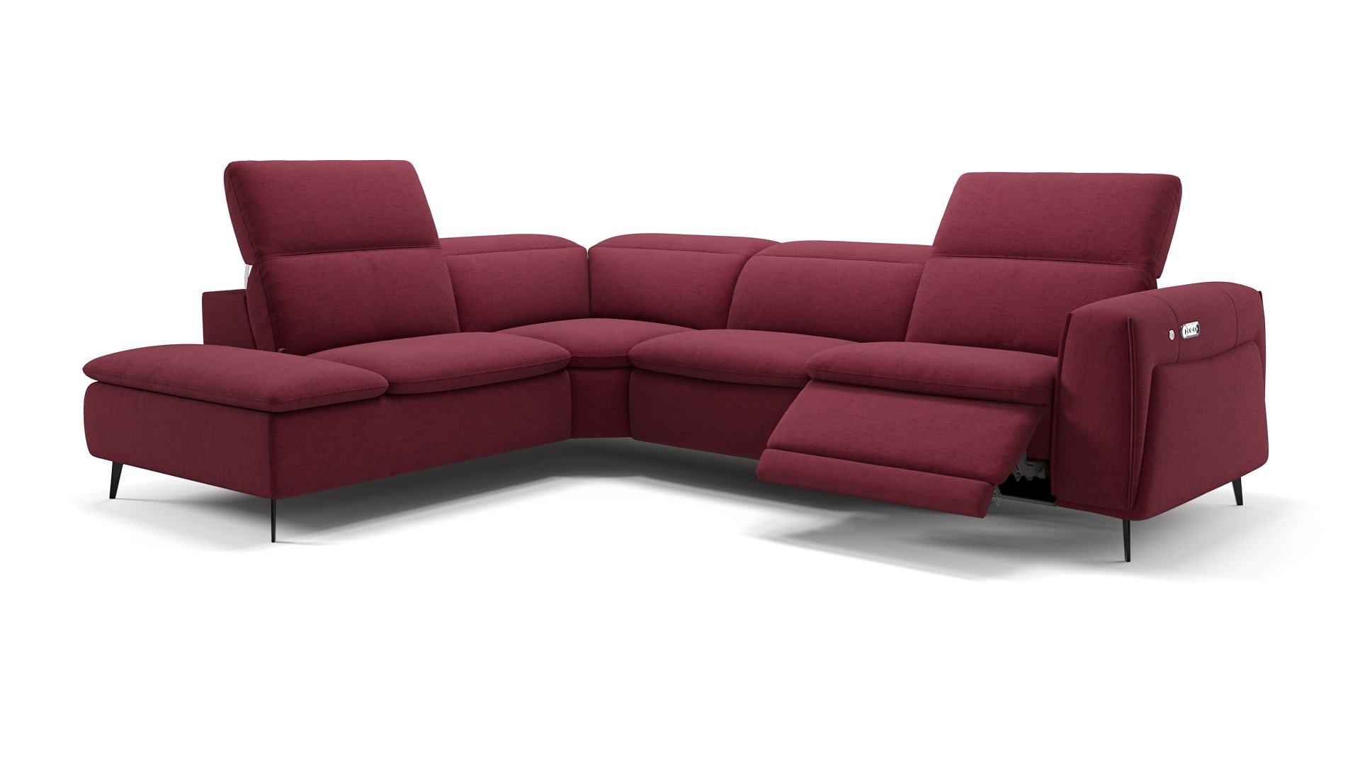 Stoff Ecksofa BELLUNO