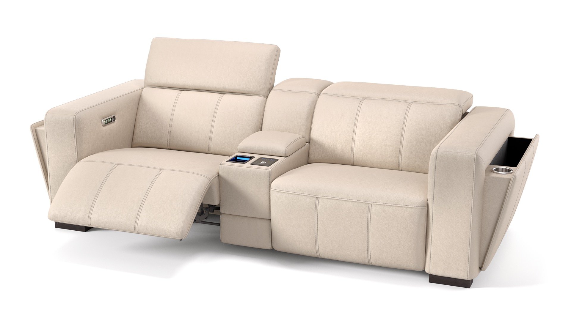 Leder 2-Sitzer Kinosofa ANCONA