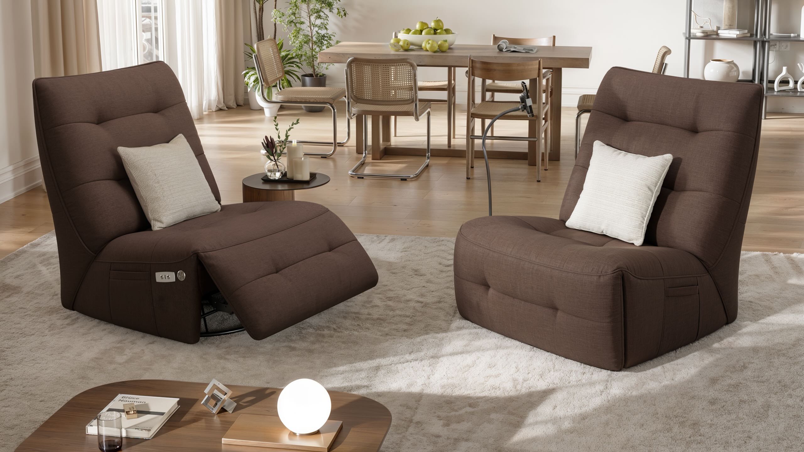Stoff Sessel BONO