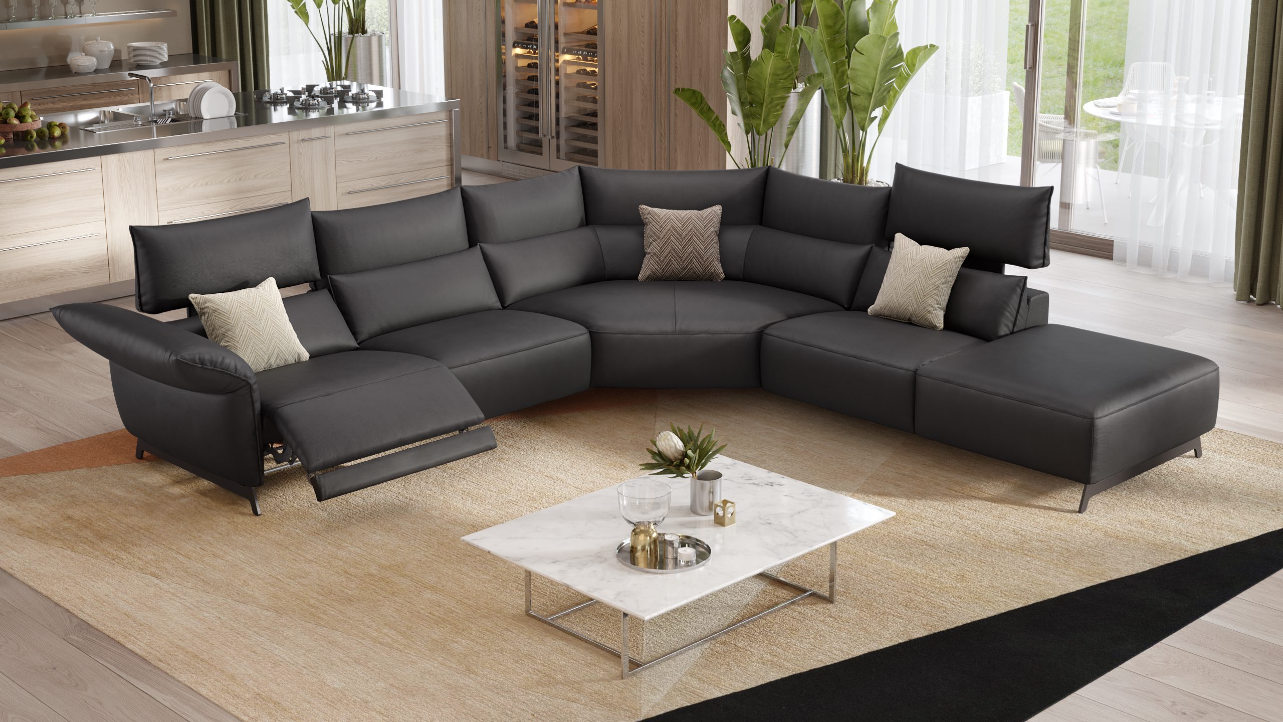 Designer-Eckcouch Designer-Eckcouch