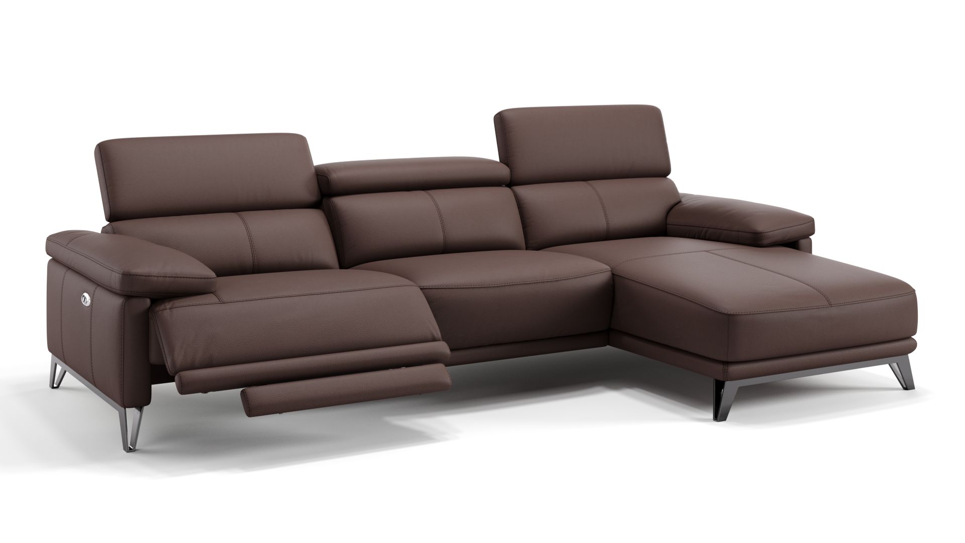 Leder Ecksofa CELANO