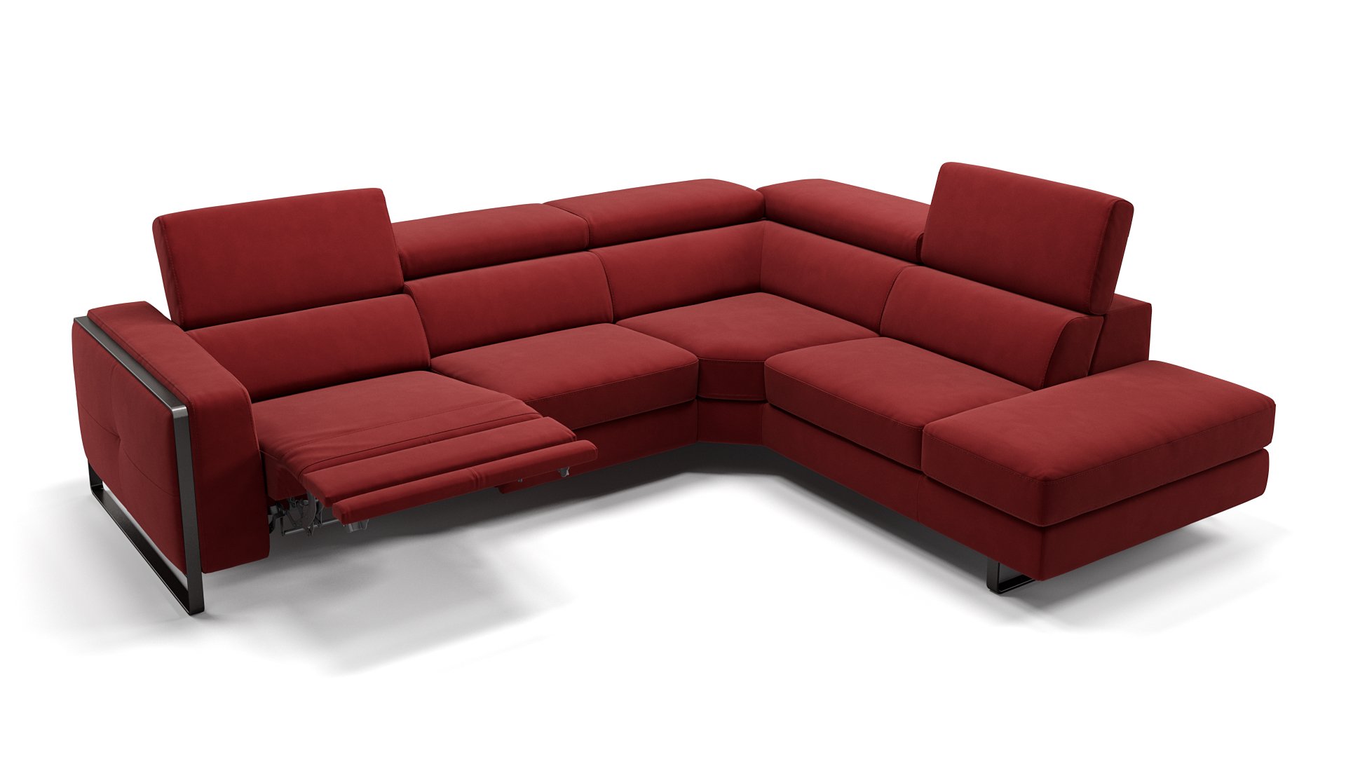 Stoff Ecksofa MANZANO