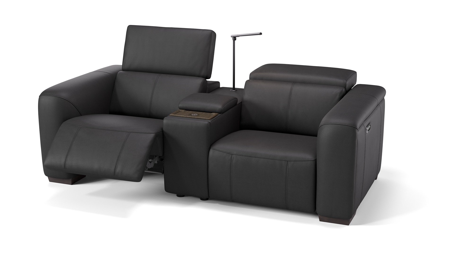 Leder 2-Sitzer Kinosofa SORRENTO