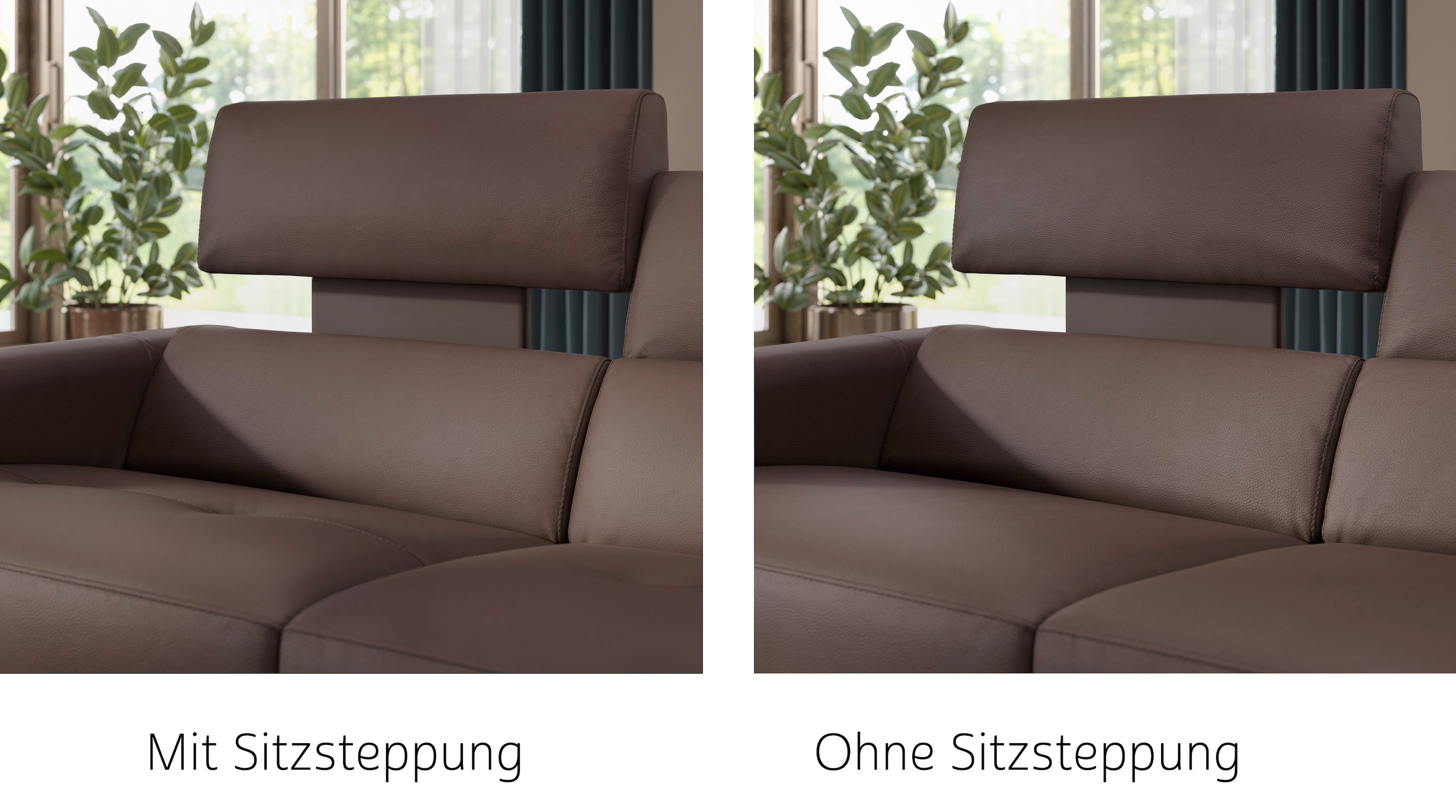 Leder 2-Sitzer MILO