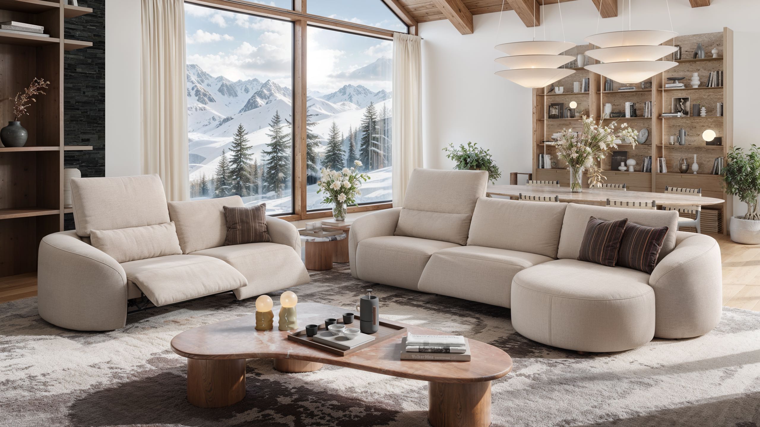 Stoff 2-Sitzer ST. MORITZ