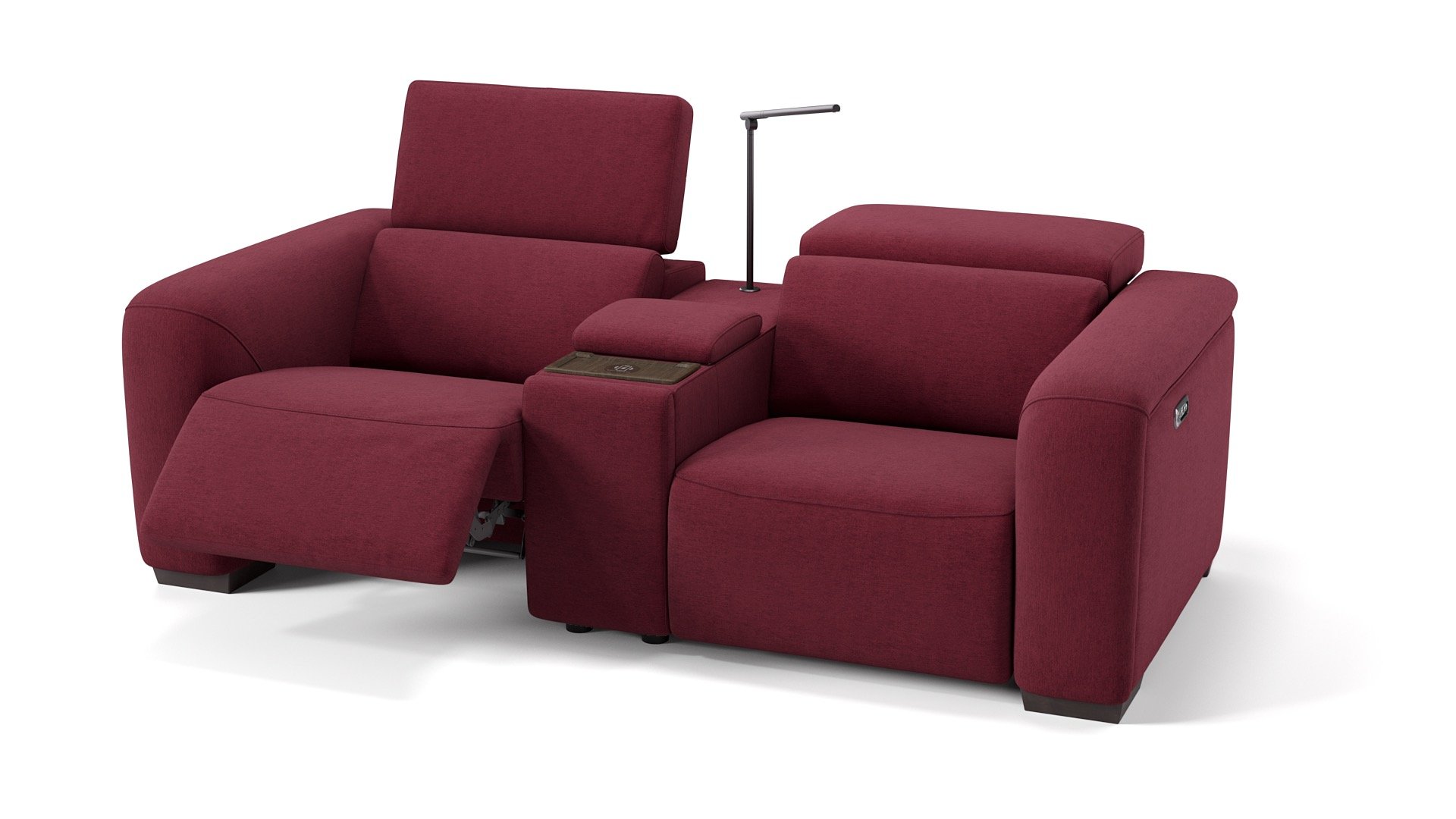 Stoff 2-Sitzer Kinosofa SORRENTO