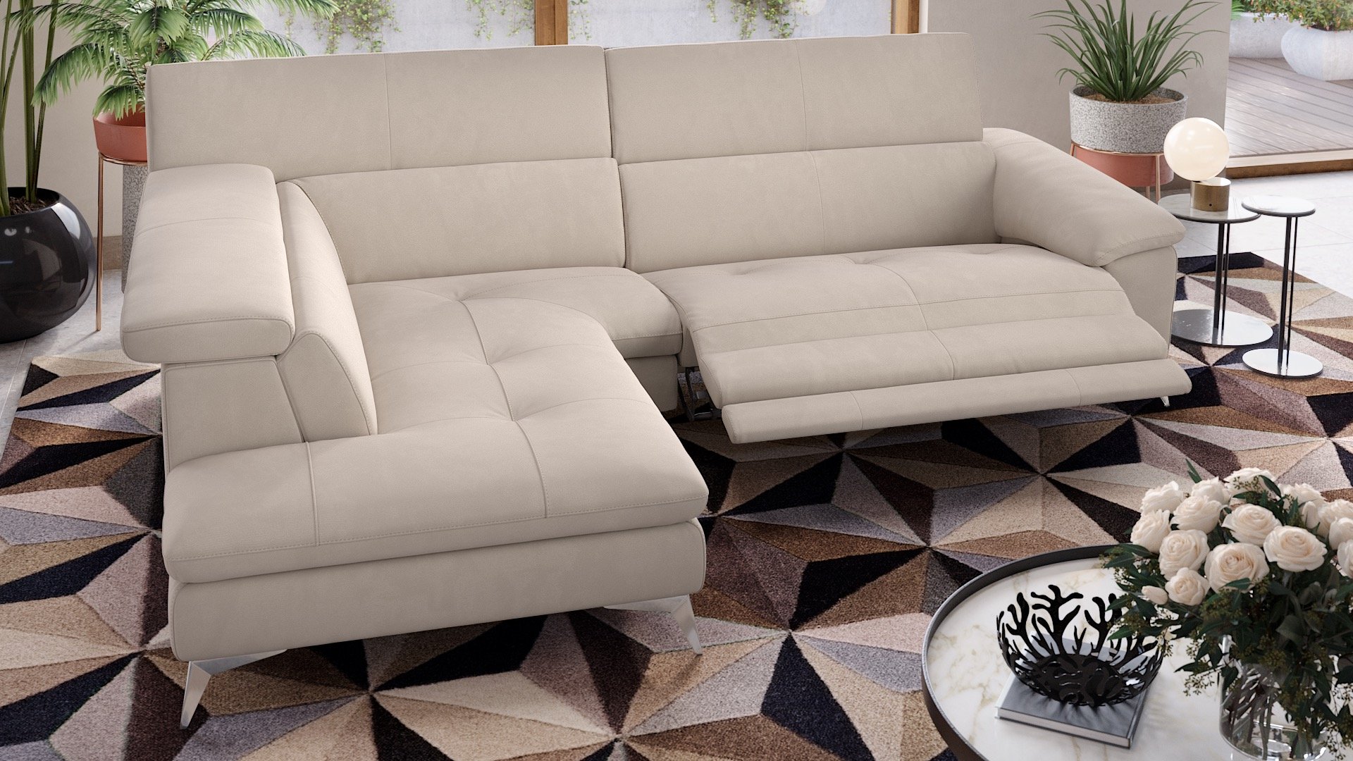 Stoff Ecksofa STELLA