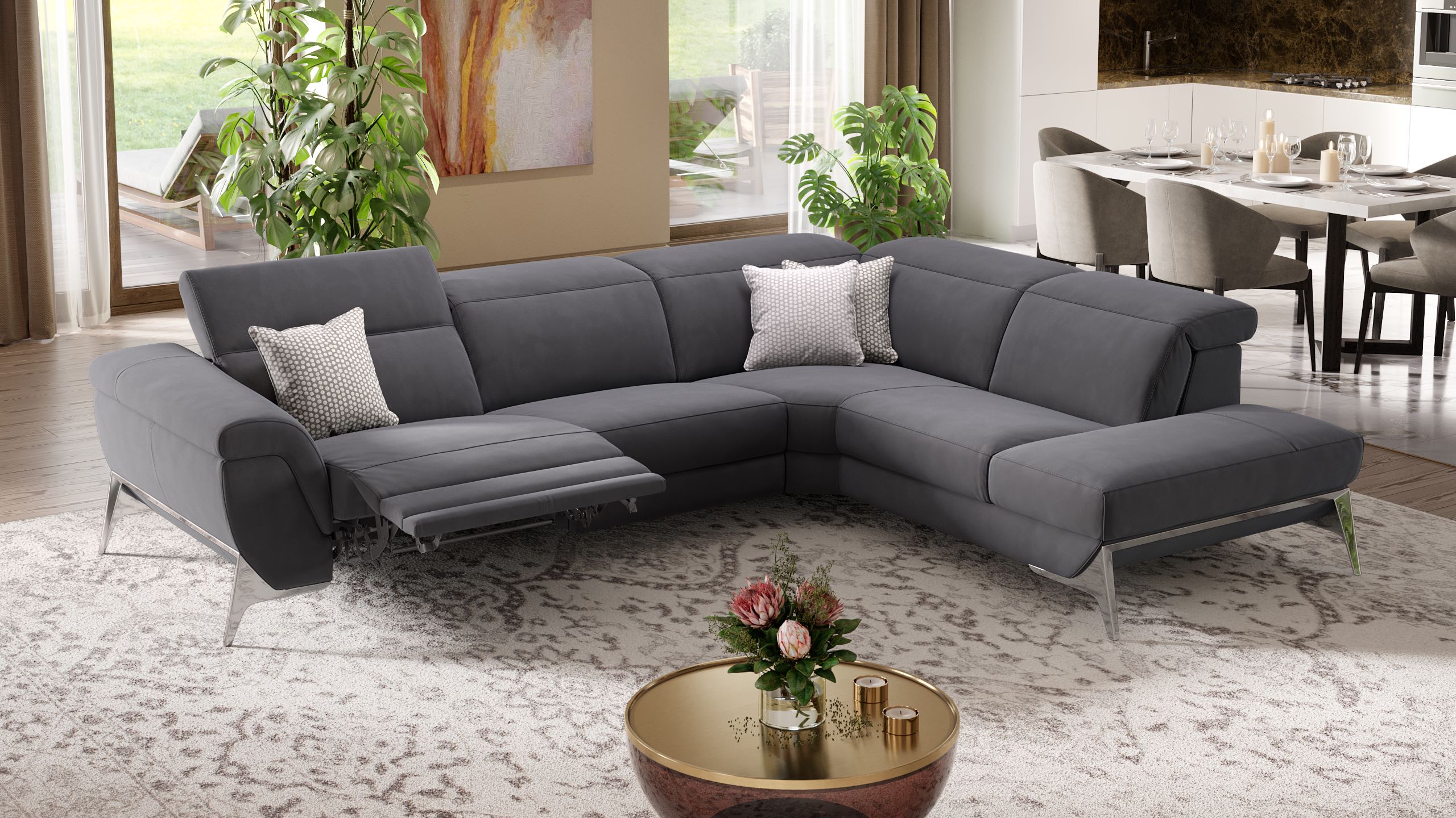 | Stoff Sofanella Ecksofa Relax