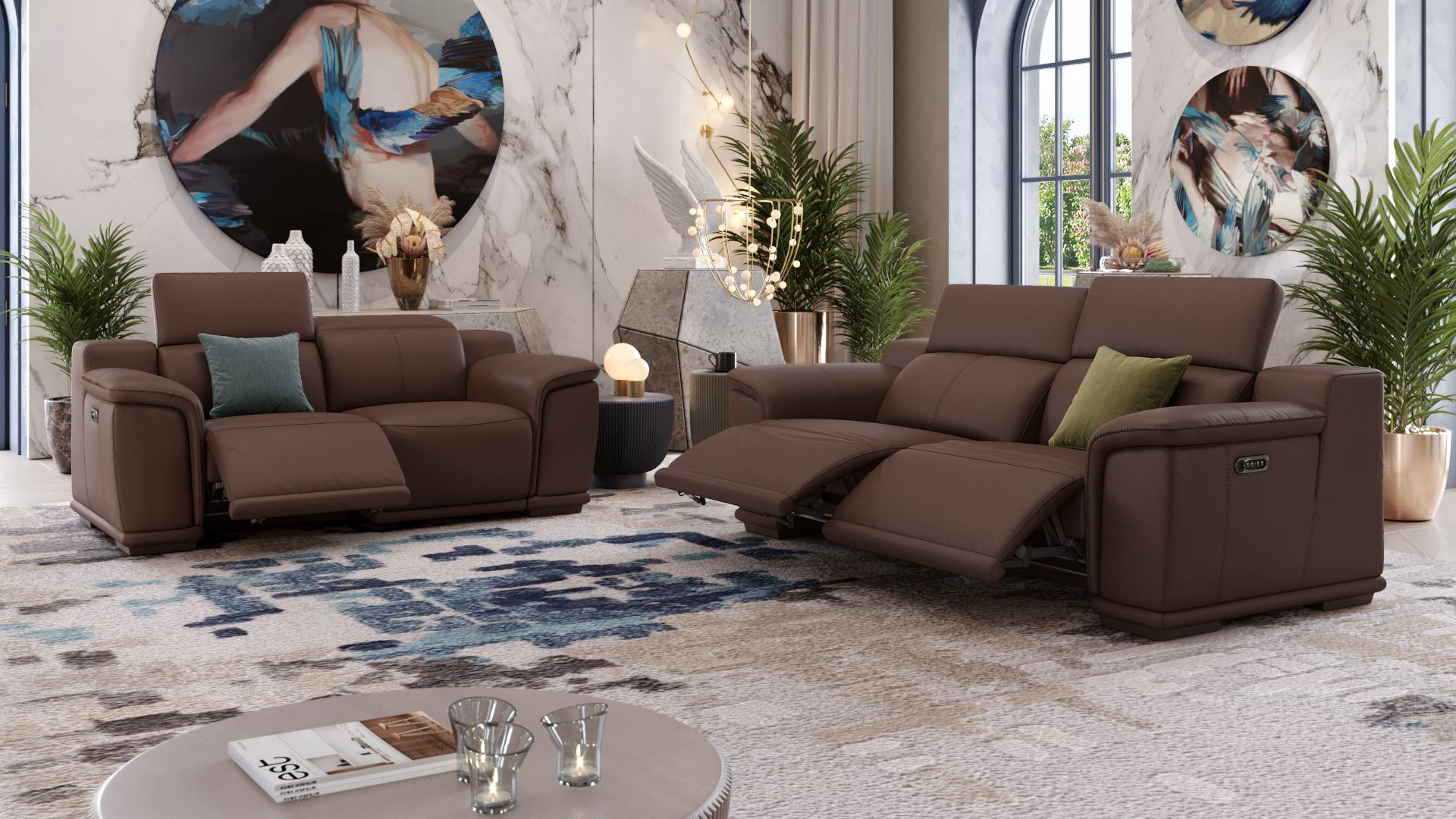 Leder 3-Sitzer Sofa MONTEFINO