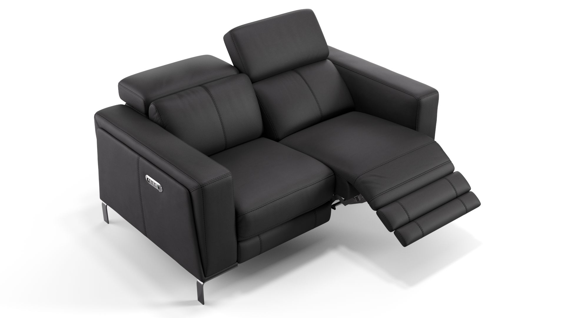 Leder 2-Sitzer Sofa CASOLI