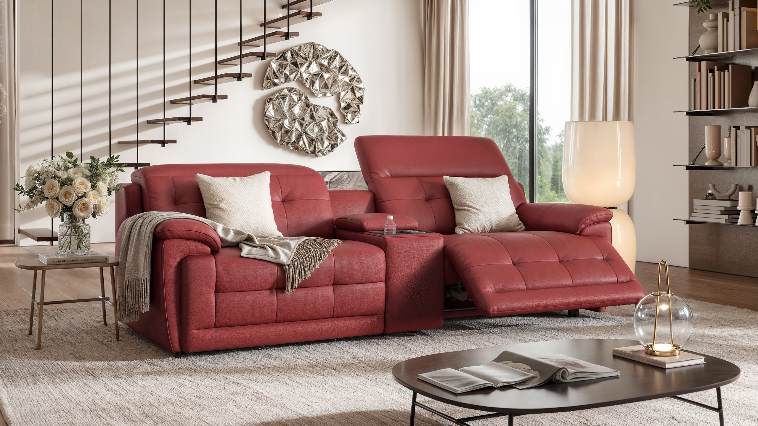 Leder Kinosofa VEGAS
