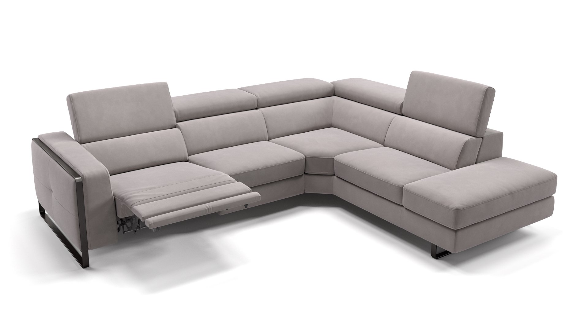 Stoff Ecksofa MANZANO