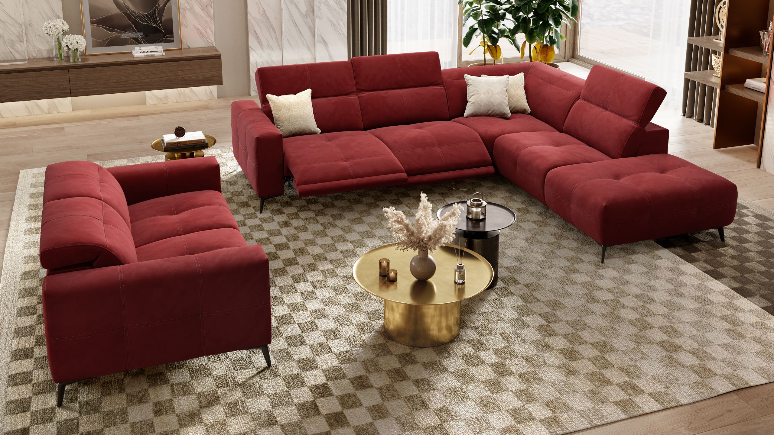 Stoff 2-Sitzer MARBELLA