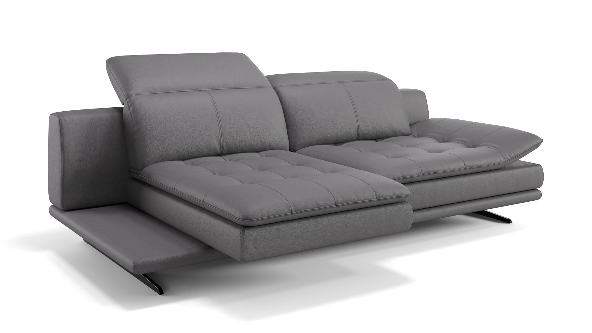 Leder 2-Sitzer Sofa NIZZA