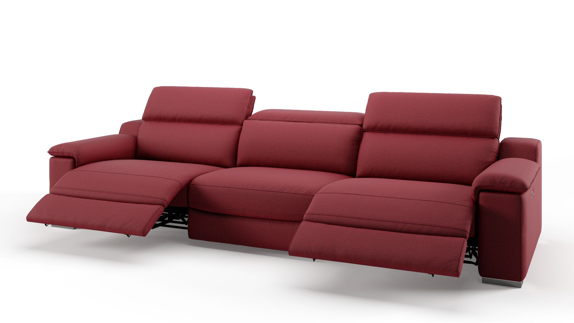 Stoff 3-Sitzer Sofa XXL MACELLO