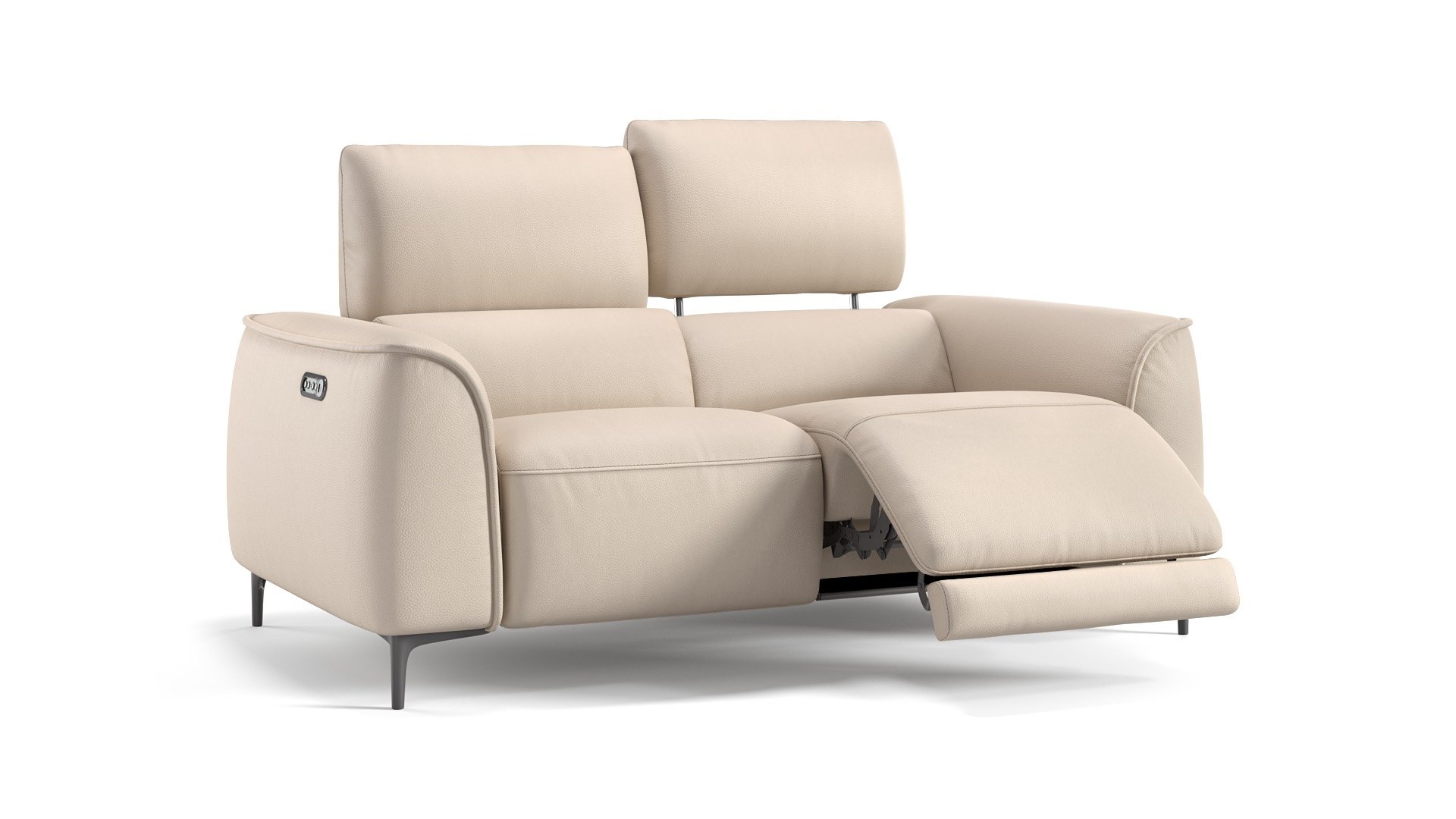 Leder 2-Sitzer Sofa COMO