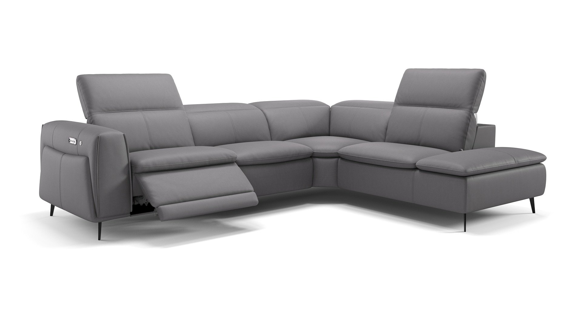 Leder Ecksofa BELLUNO