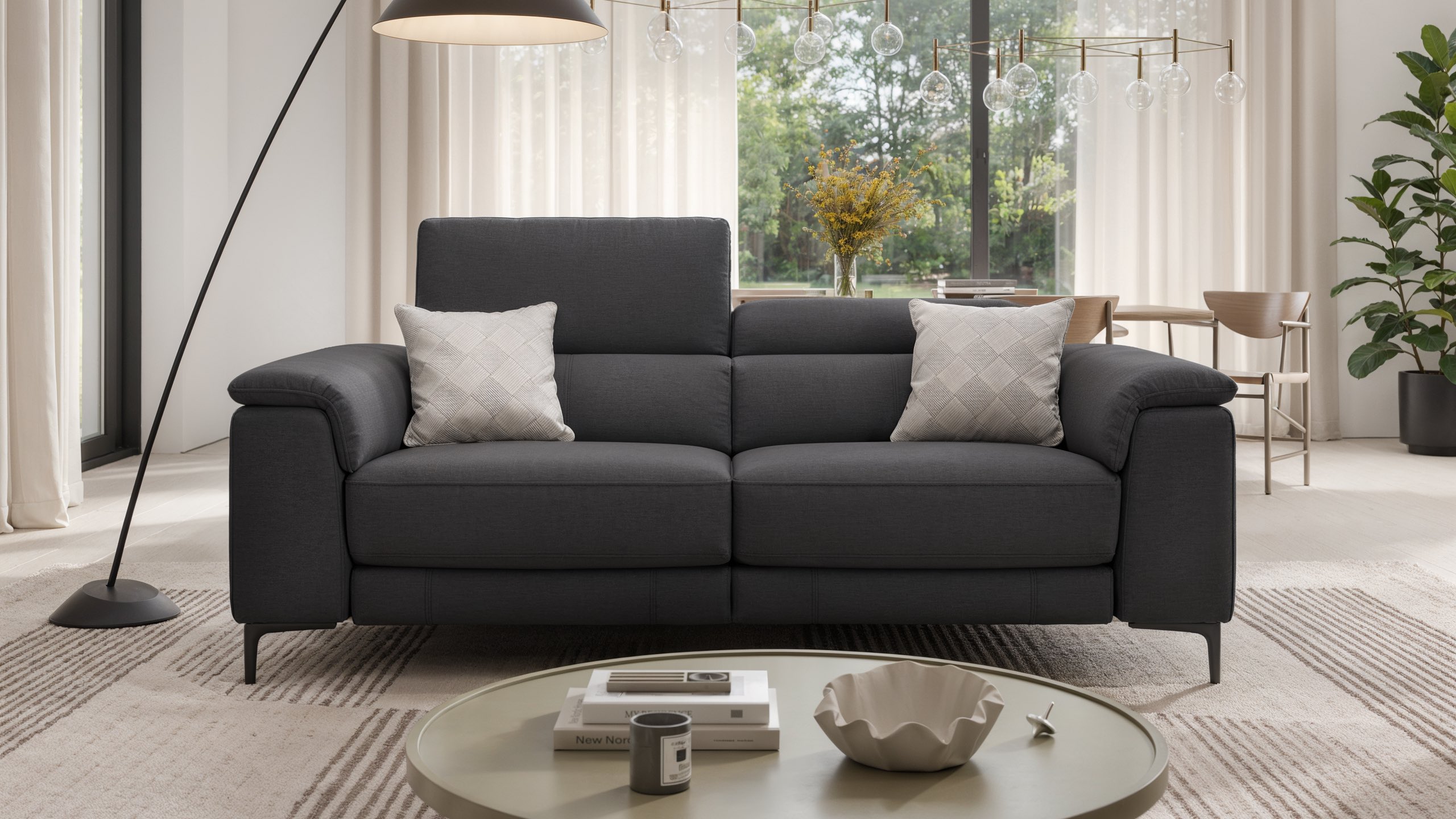 Stoff 3-Sitzer Sofa MARINO