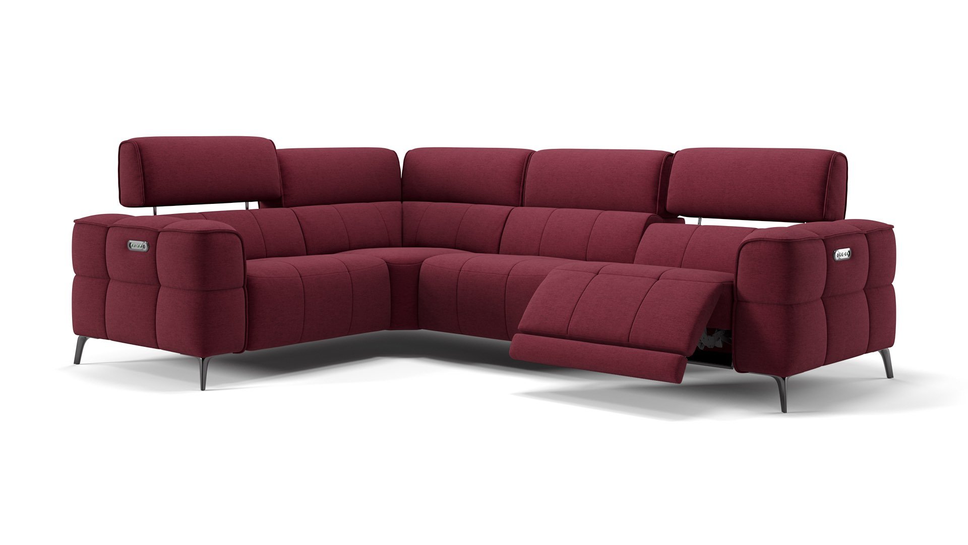 Stoff Ecksofa MEZZANO