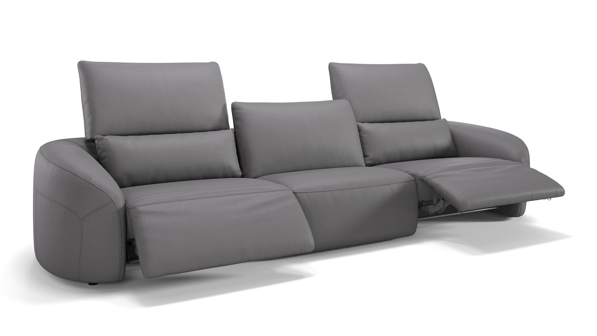 Leder 3-Sitzer XXL ST. MORITZ