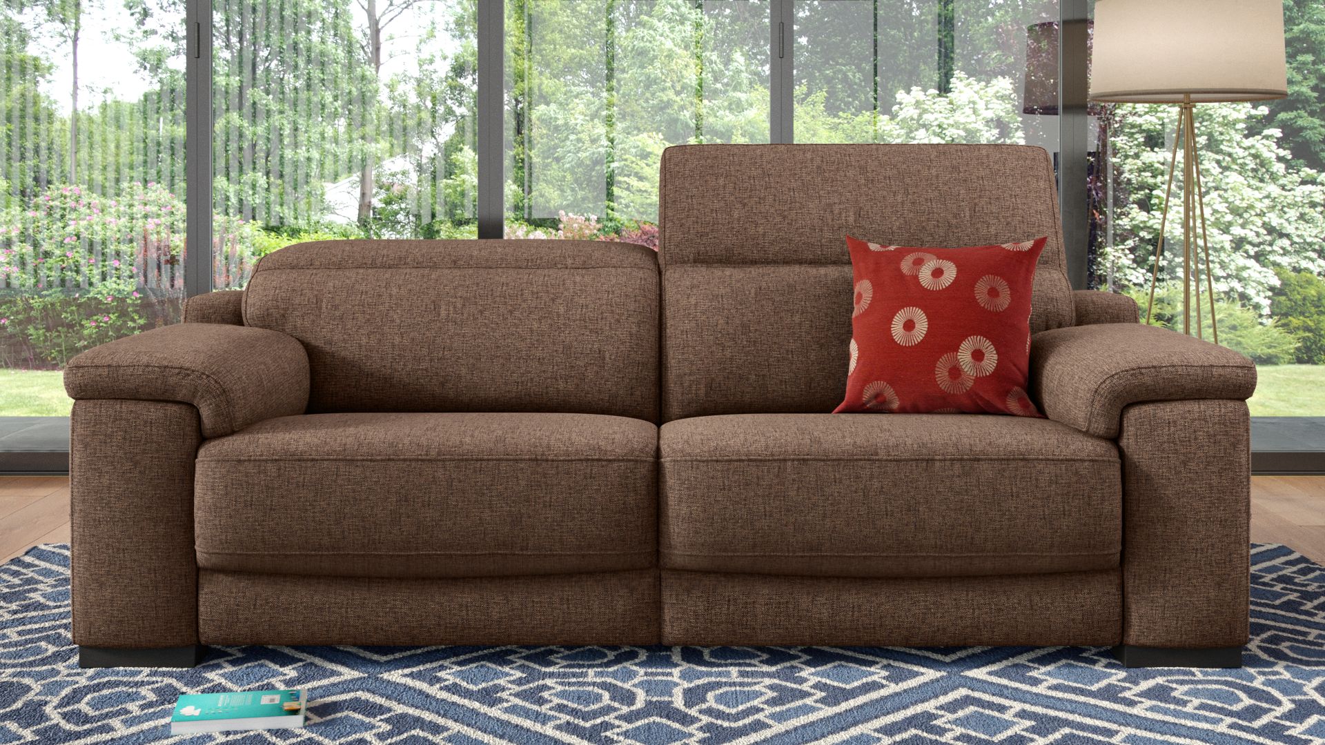 Stoff 3-Sitzer Sofa SORA