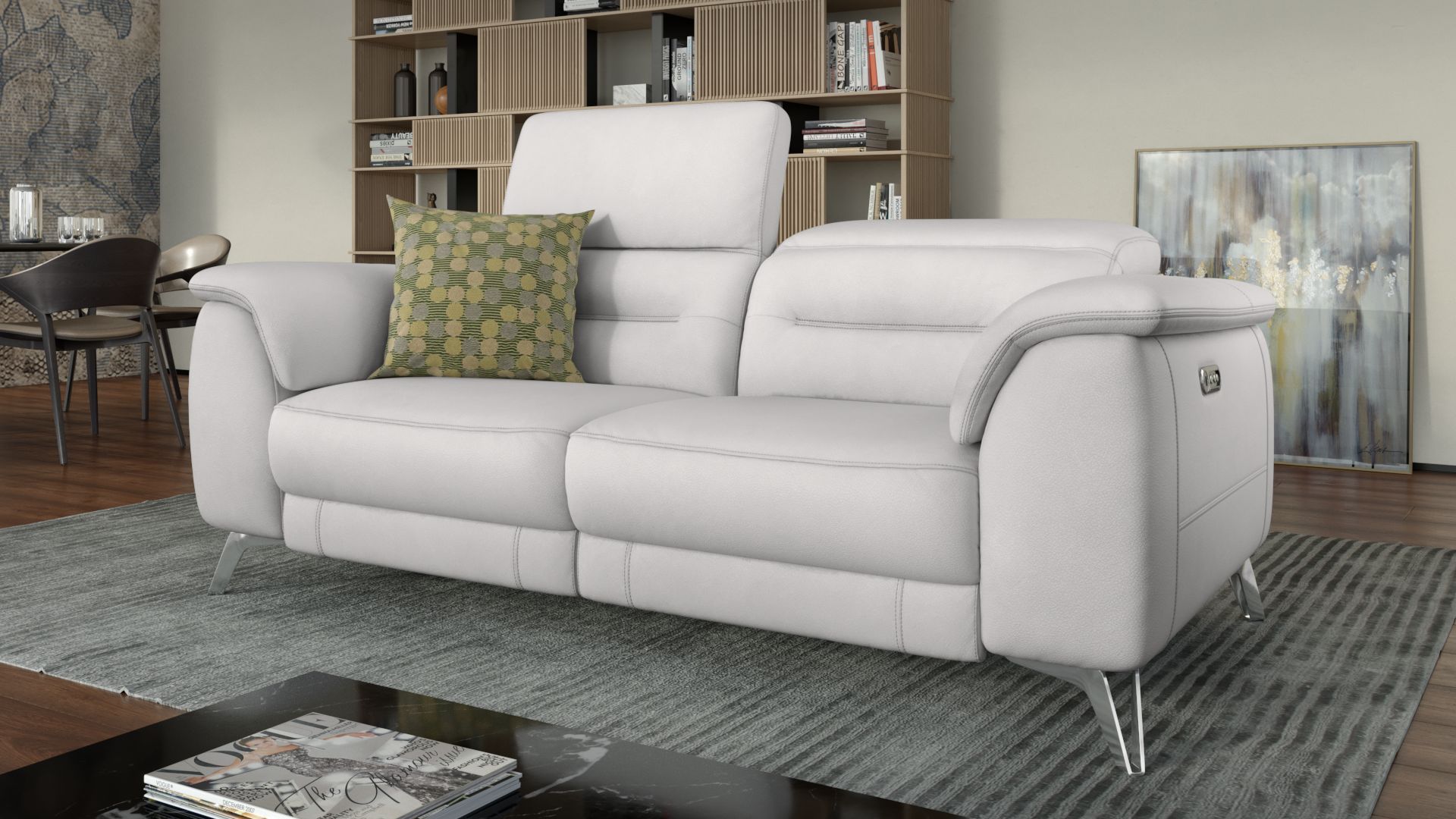 Leder 2-Sitzer Sofa GANDINO