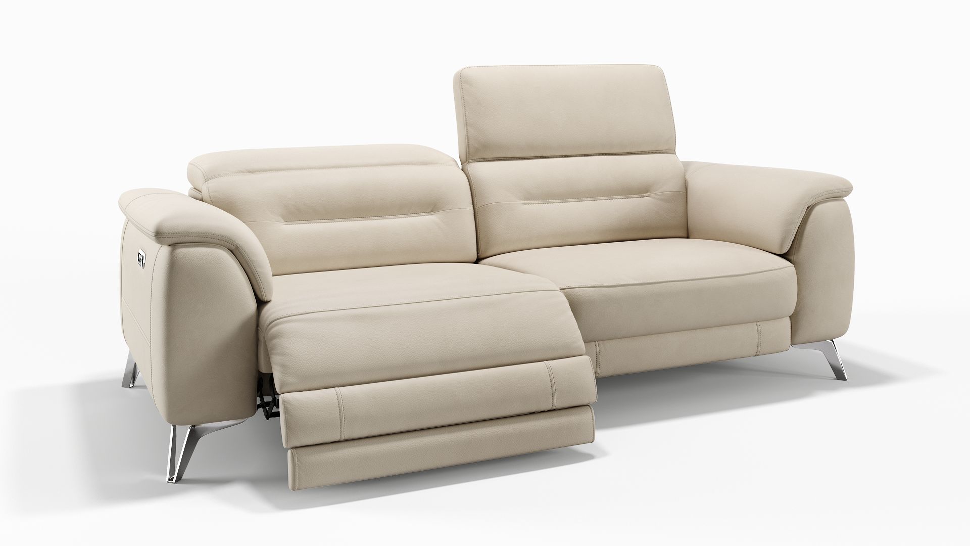 Leder 3-Sitzer Sofa GANDINO