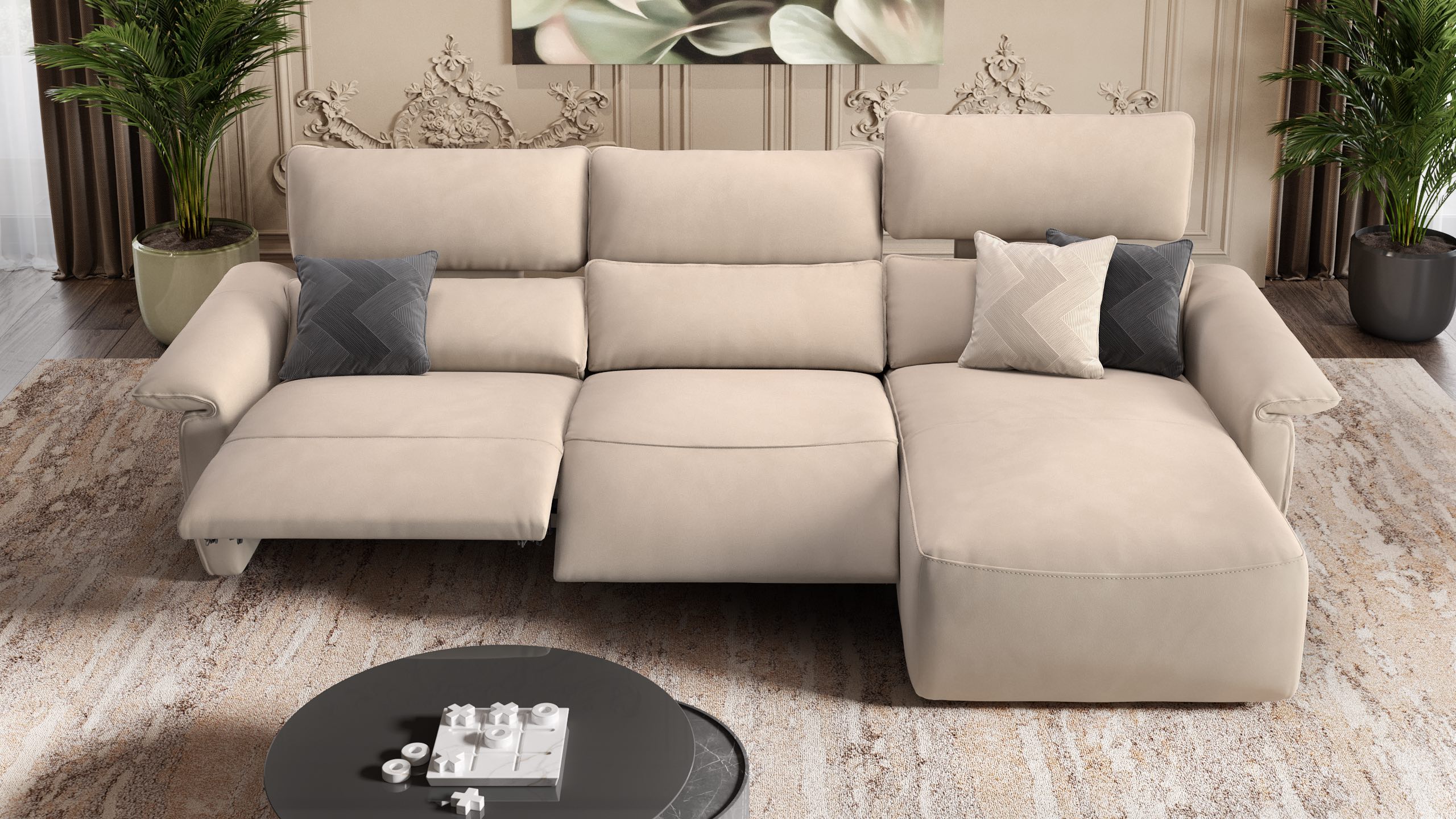 Stoff Ecksofa MERIDA