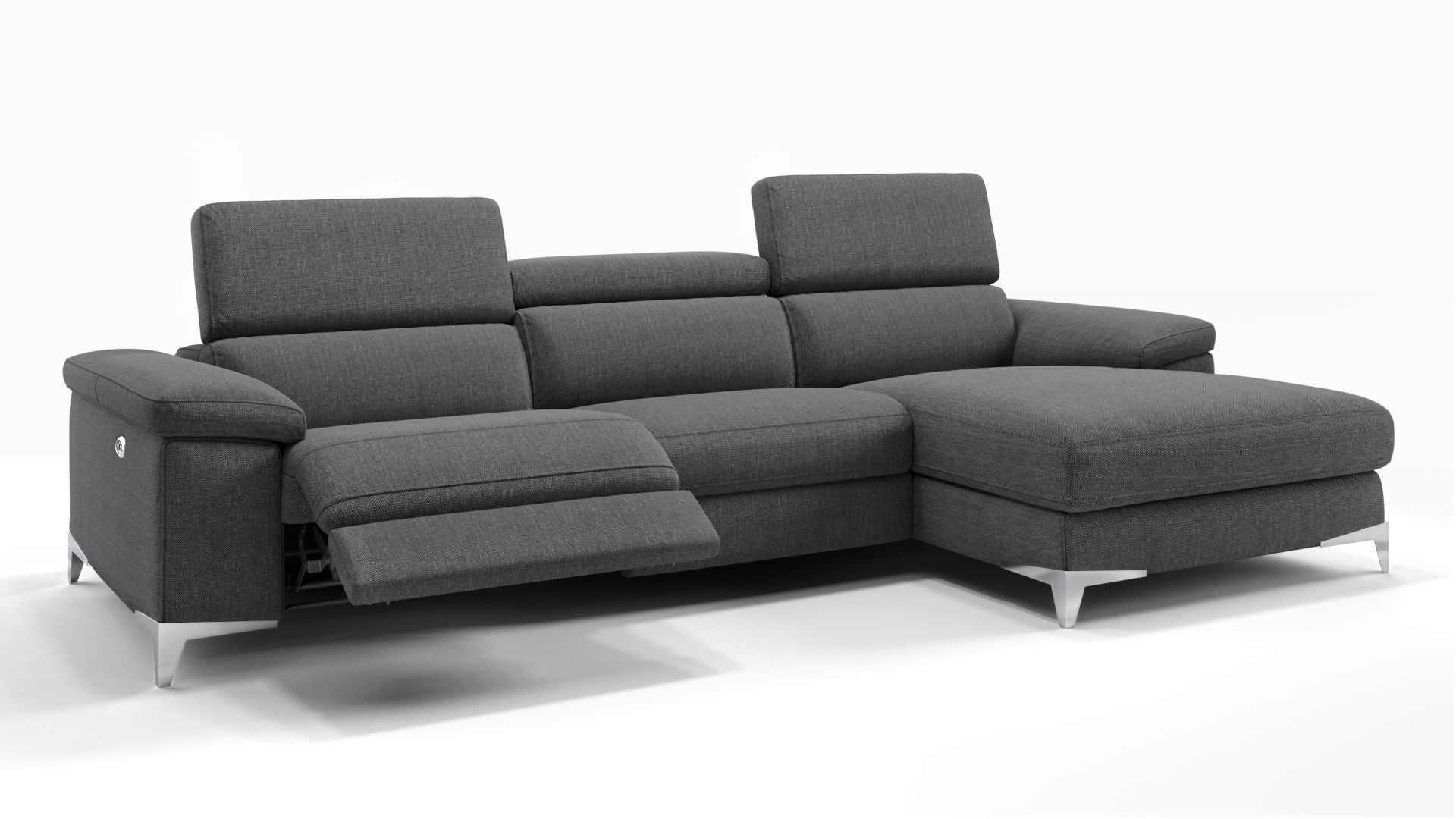 Stoff Ecksofa VENOSA