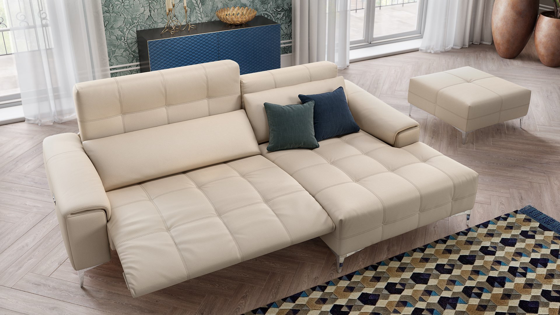 Leder Ecksofa Mini SALENTO