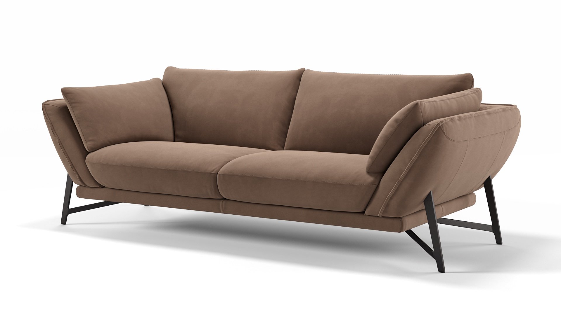 Stoff 3-Sitzer Sofa ESTELLA