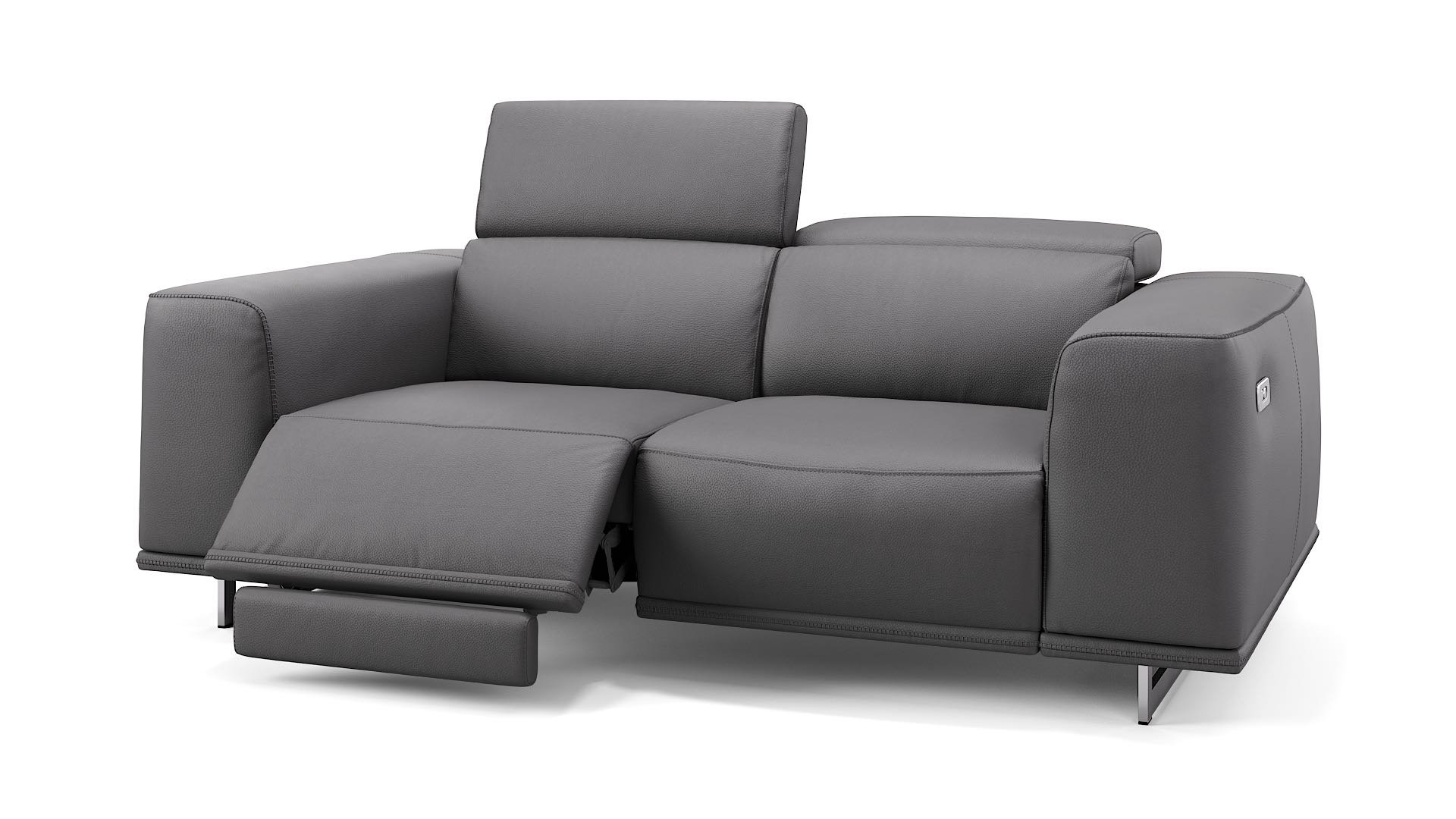 Leder 2-Sitzer Sofa ITALA