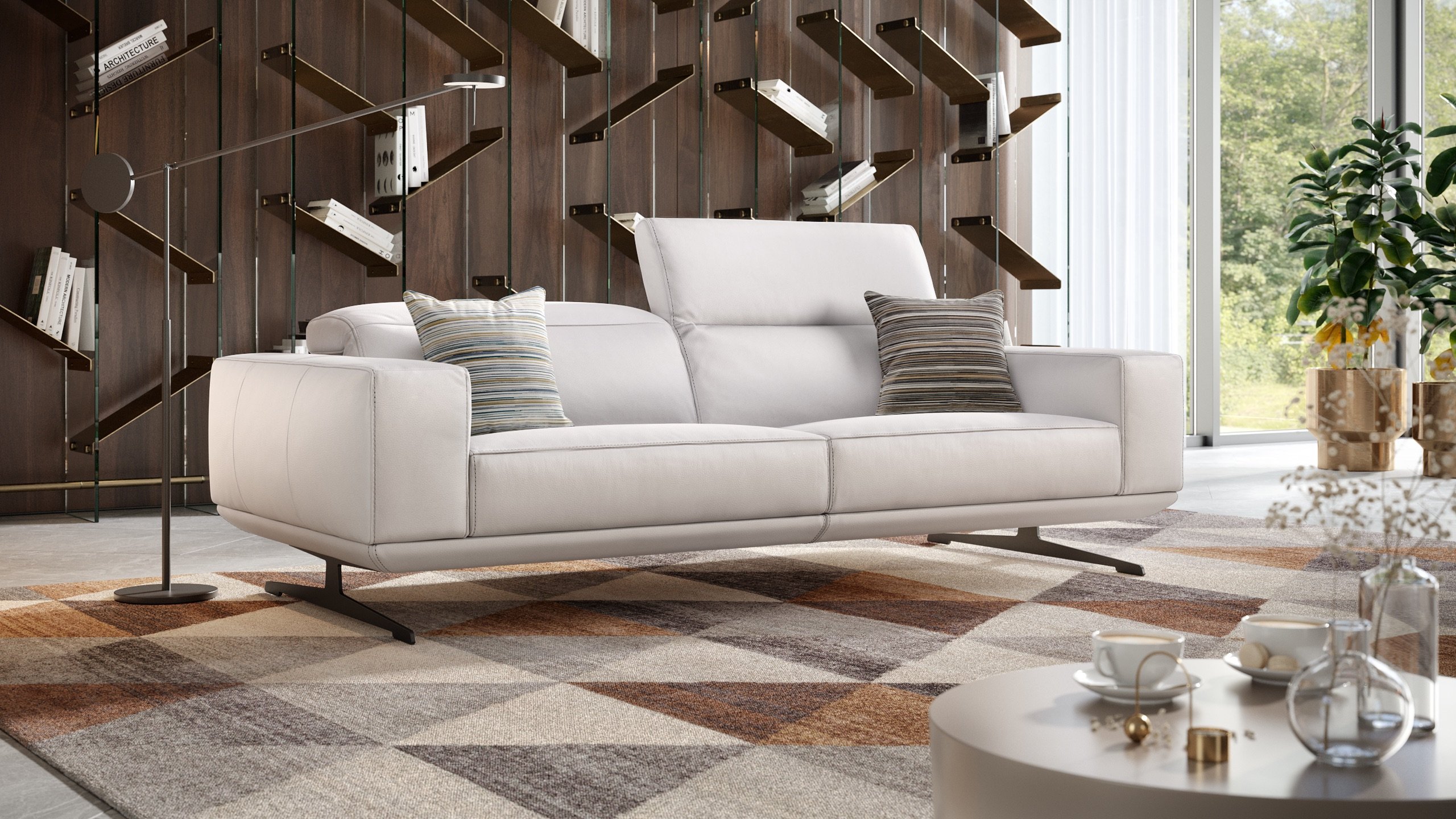 Leder 3-Sitzer Sofa MERANO