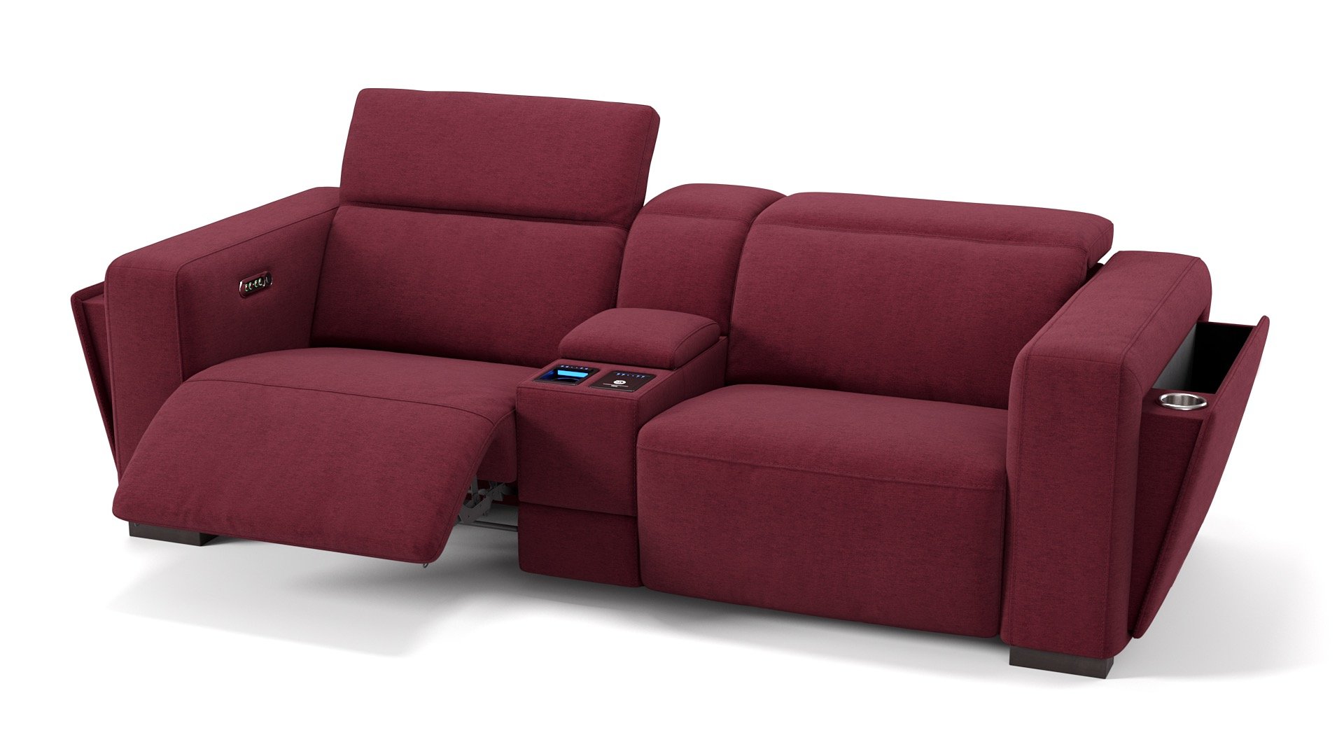 Stoff 2-Sitzer Kinosofa ANCONA