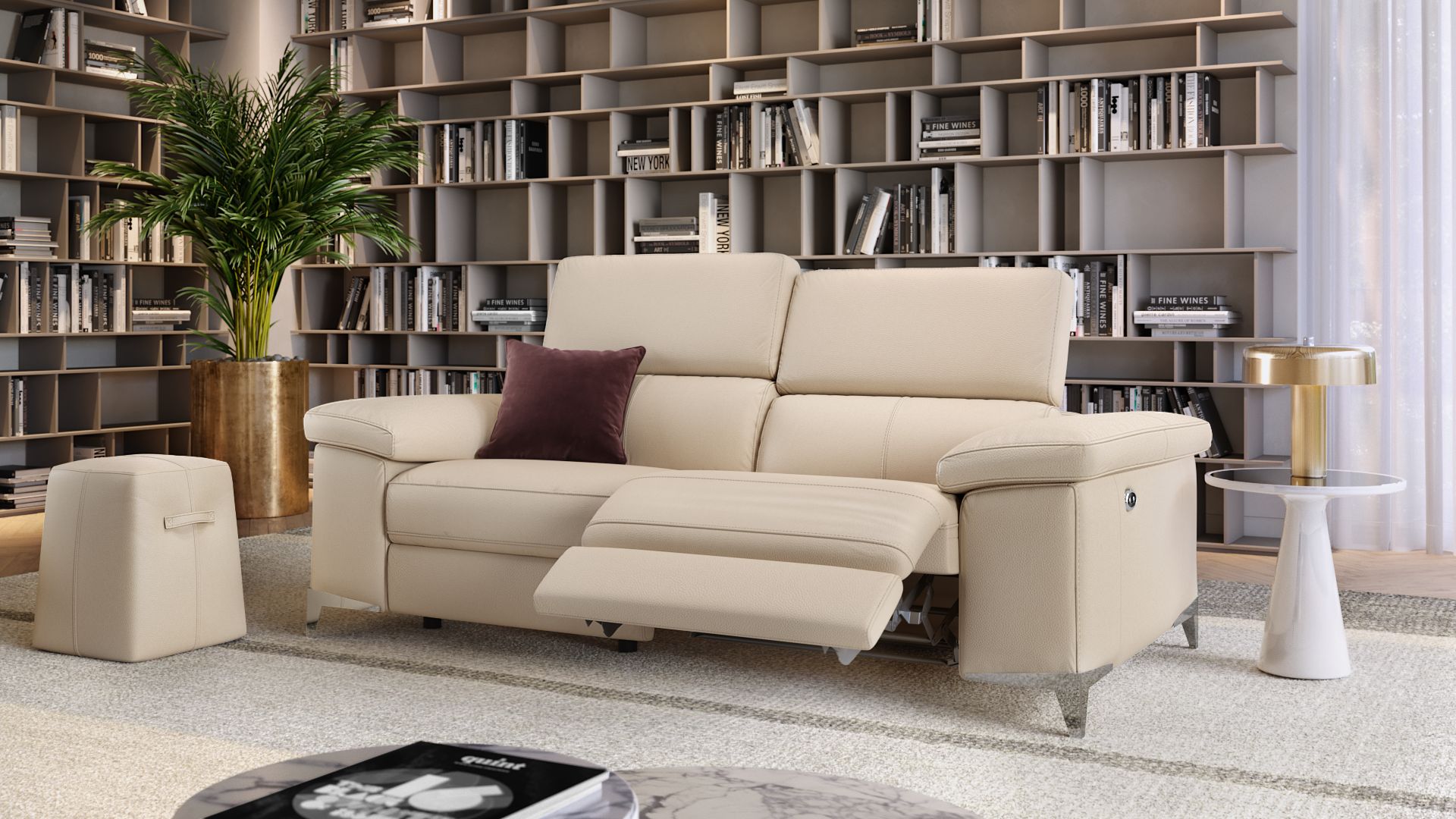 Leder 2-Sitzer Sofa VENOSA