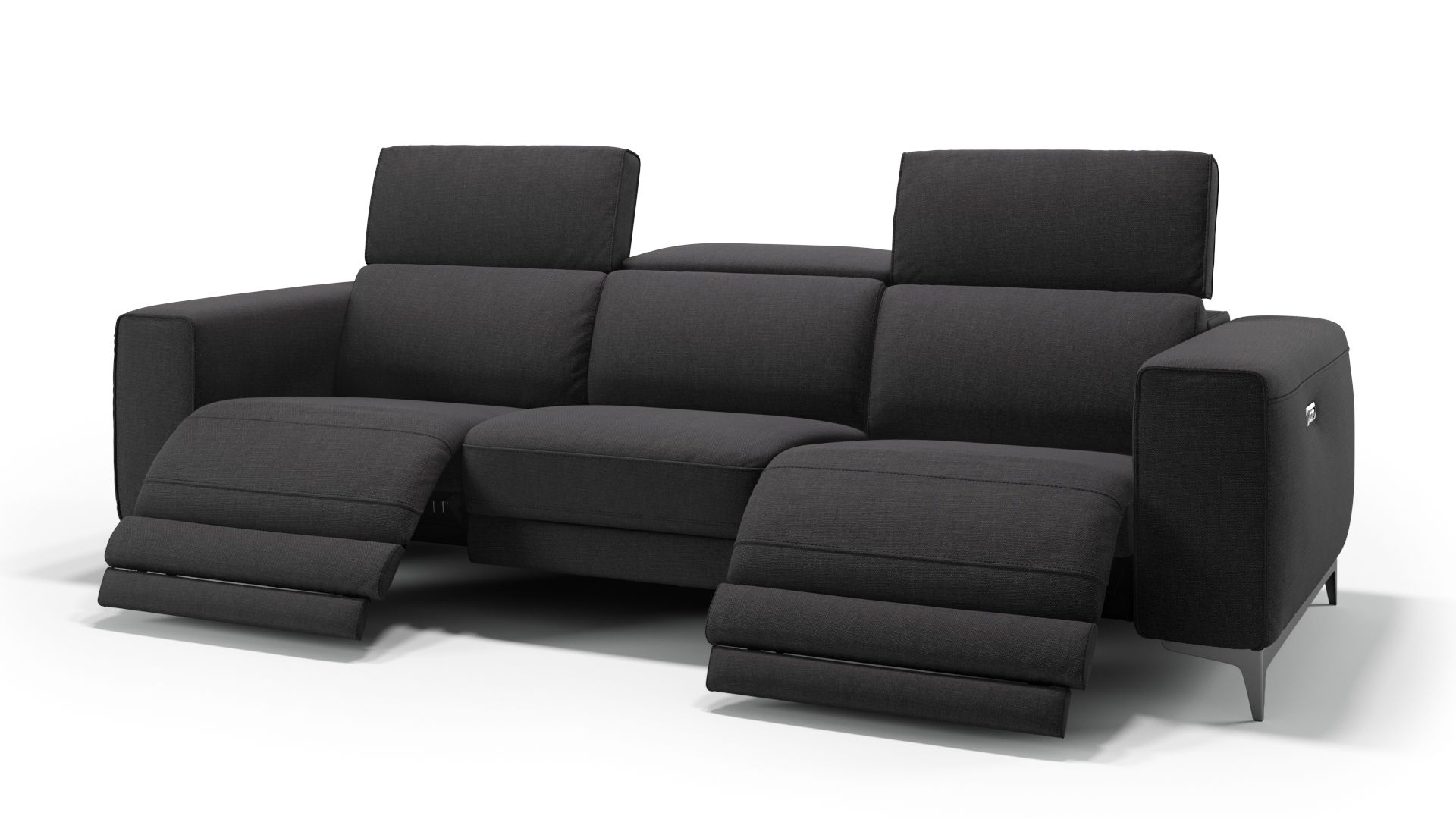 Stoff 3-Sitzer Sofa XXL CUPELLO