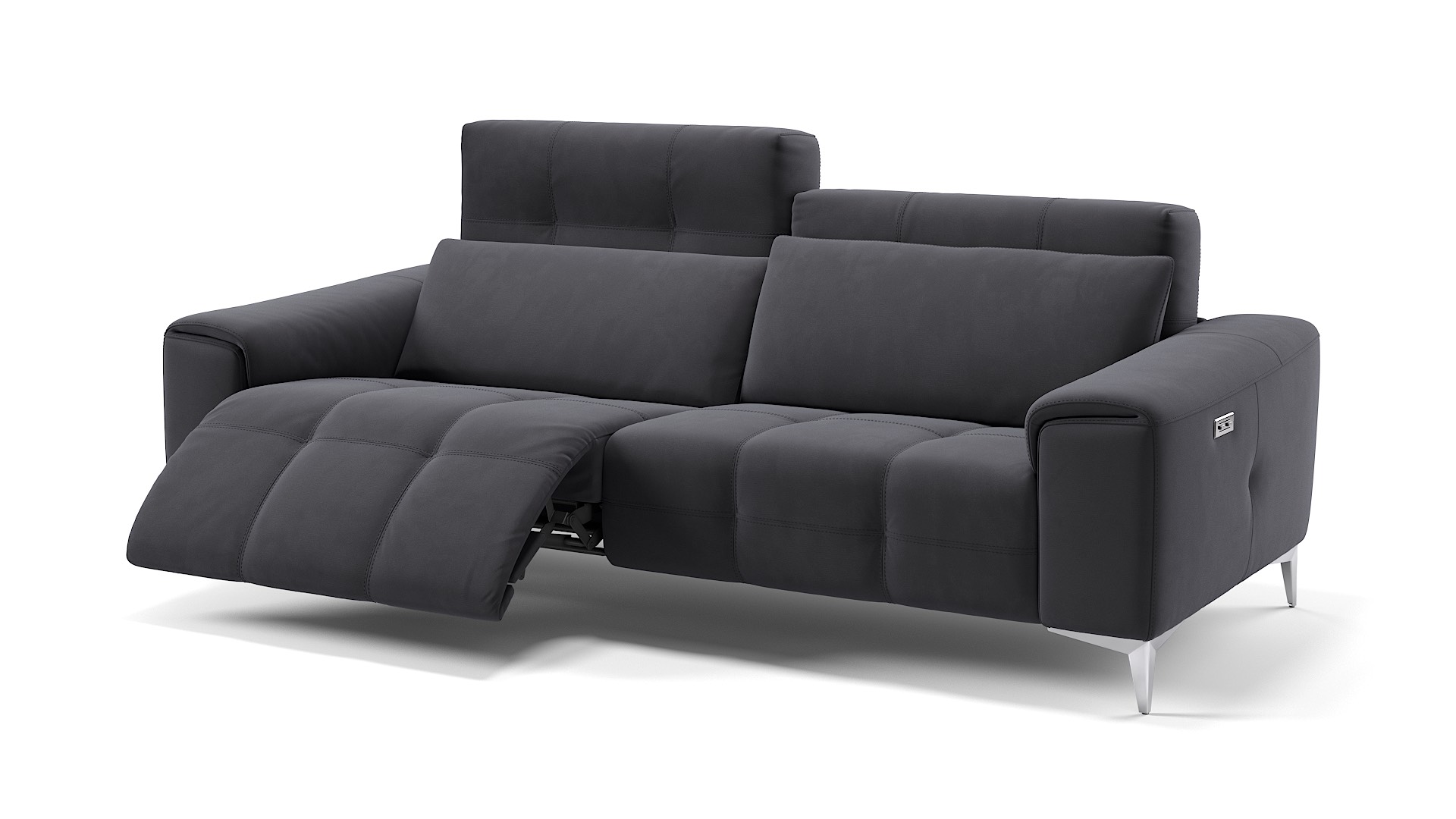 Stoff 3-Sitzer Sofa SALENTO