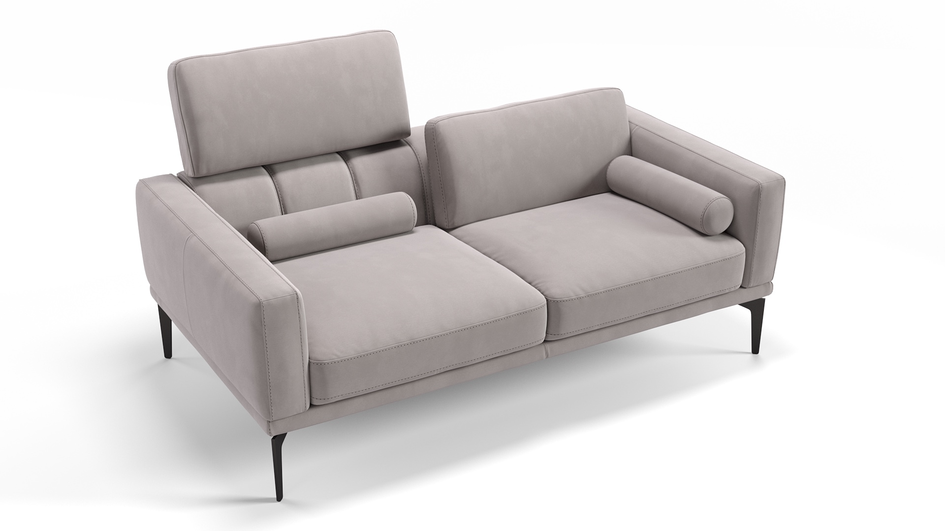 Stoff 2-Sitzer Sofa SALERNO