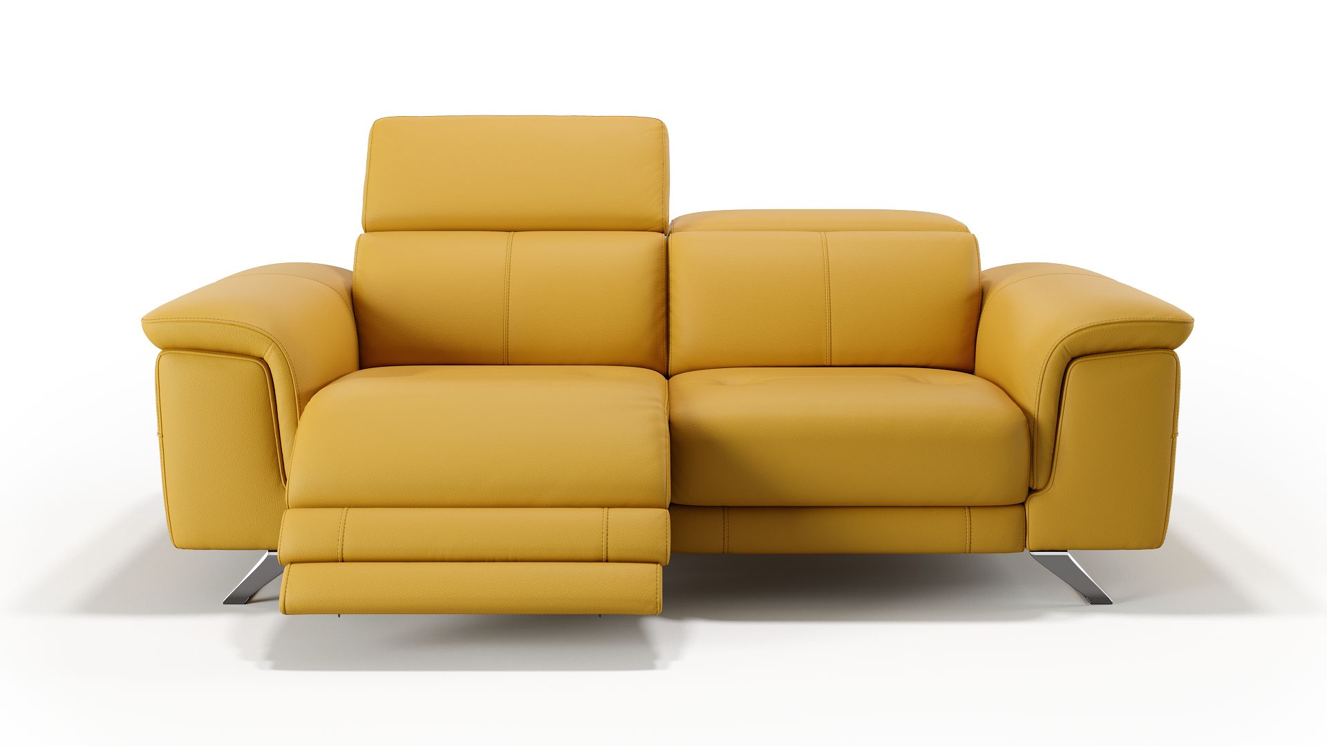 Leder 2-Sitzer Sofa SERRI