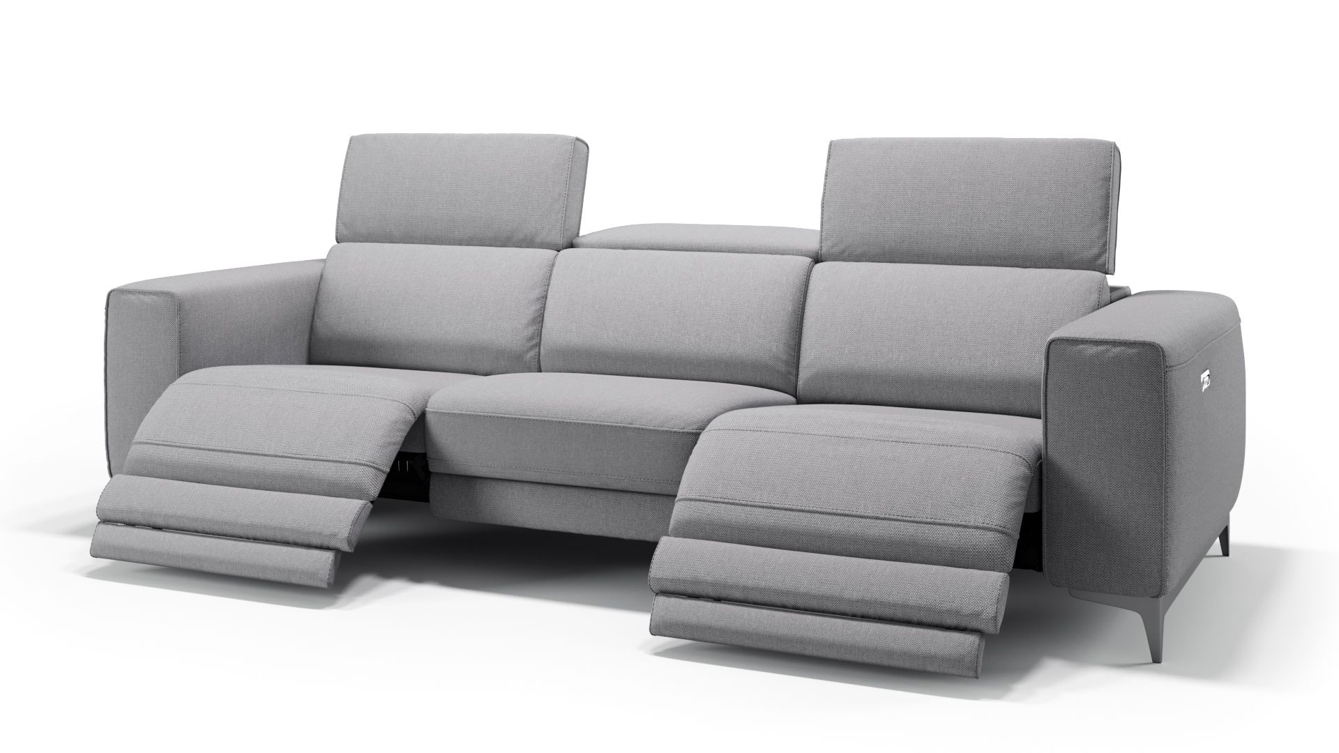 Stoff 3-Sitzer Sofa XXL CUPELLO