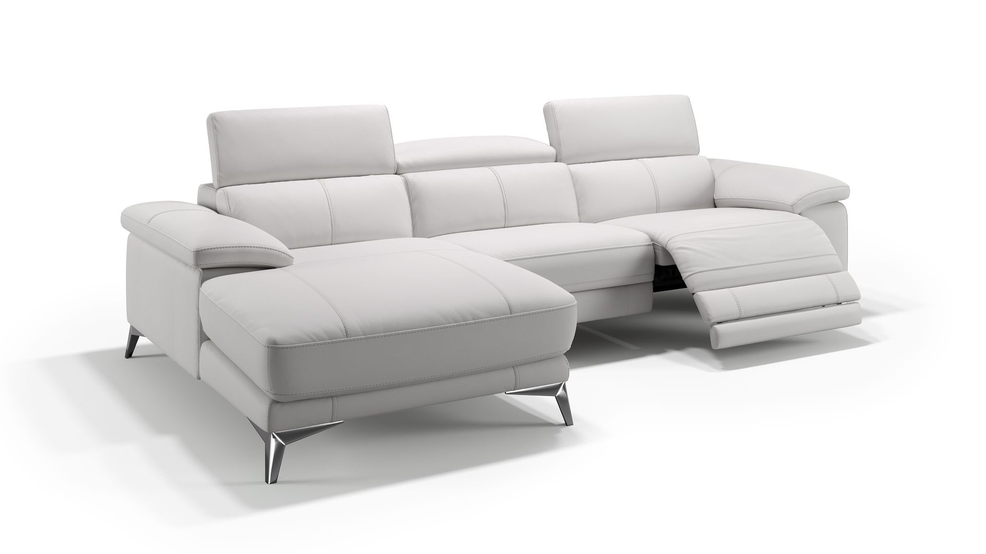 Leder Ecksofa MILANO