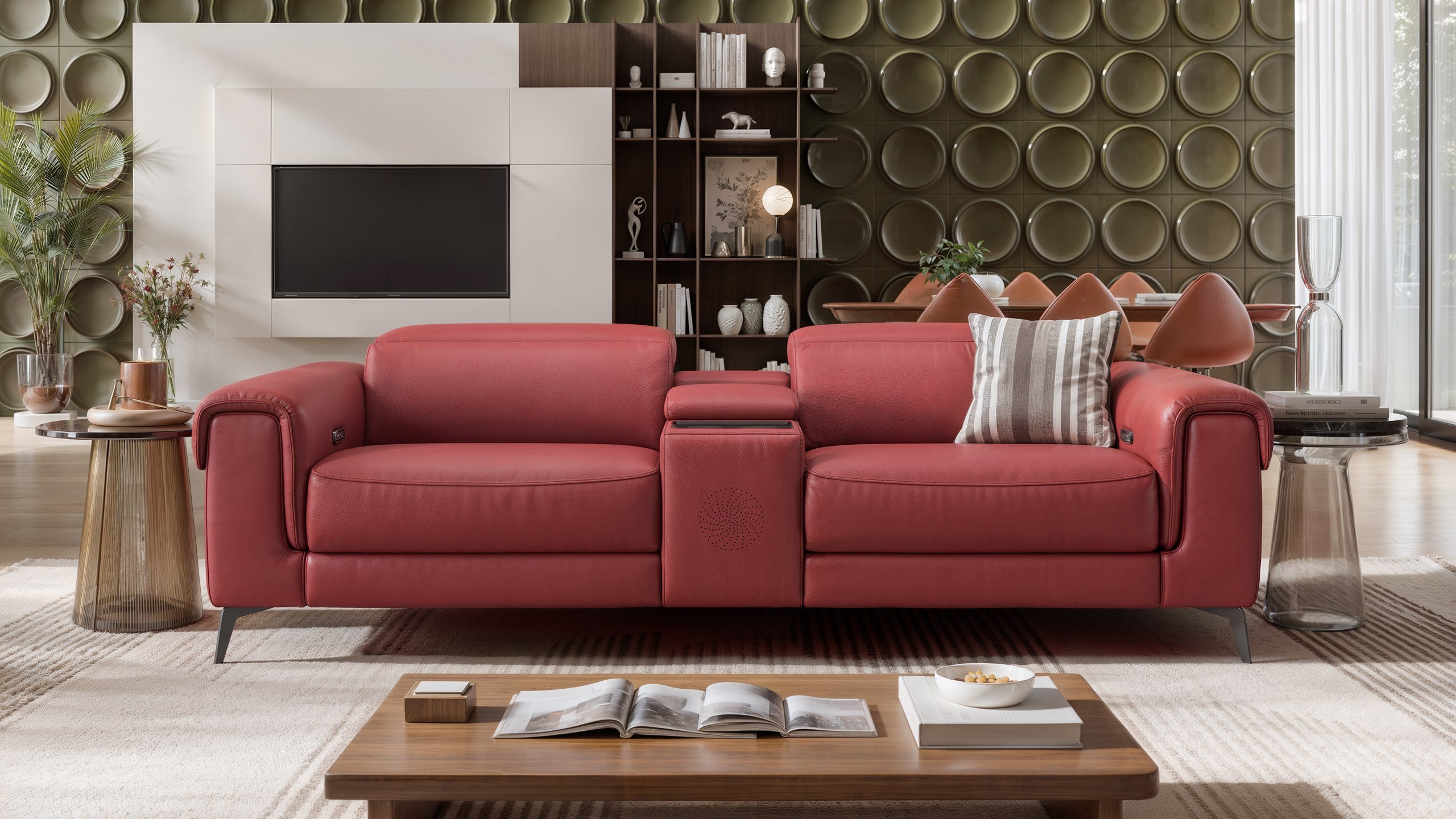 Leder Kinosofa VISSO