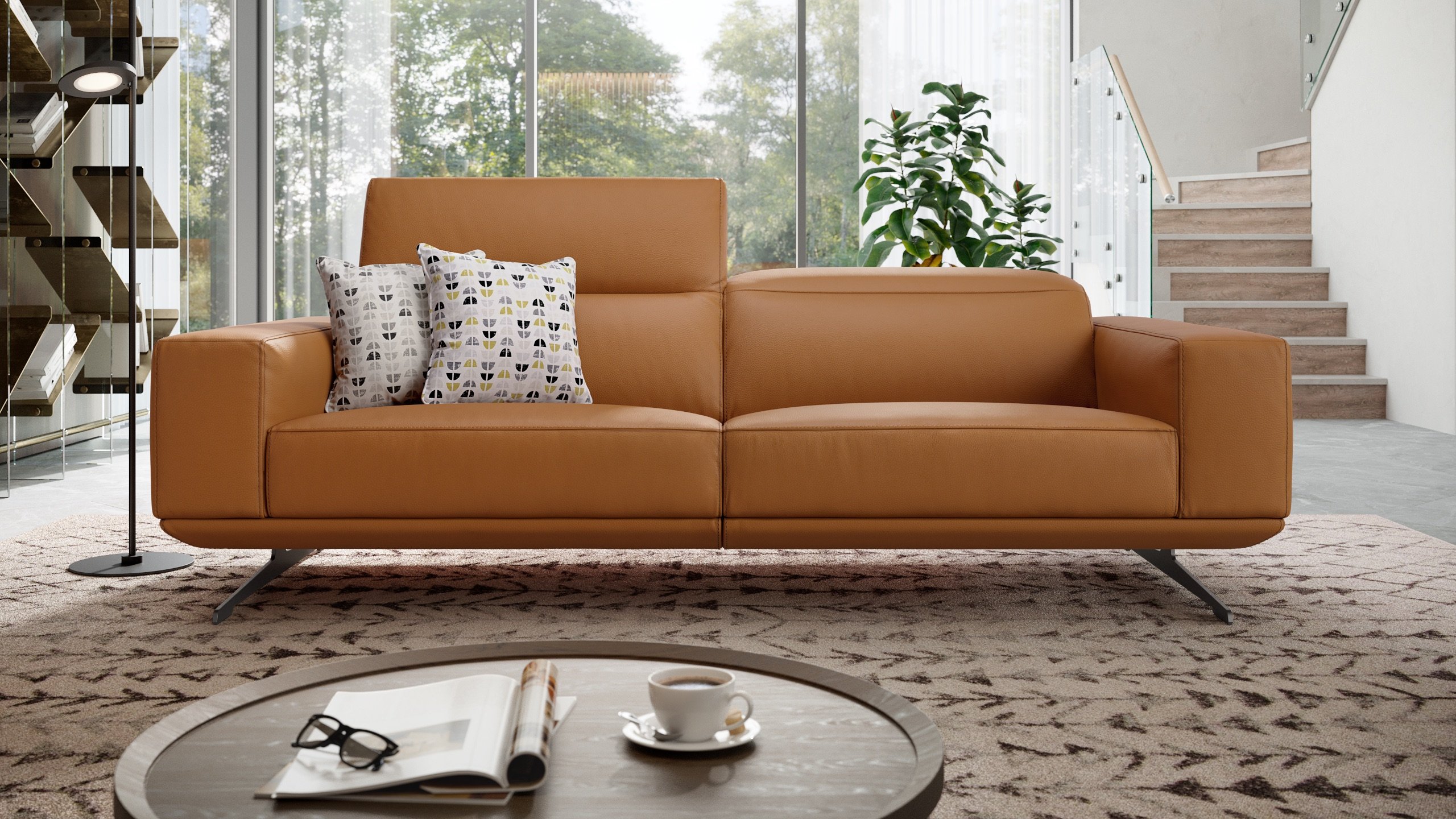 Leder 3-Sitzer Sofa MERANO